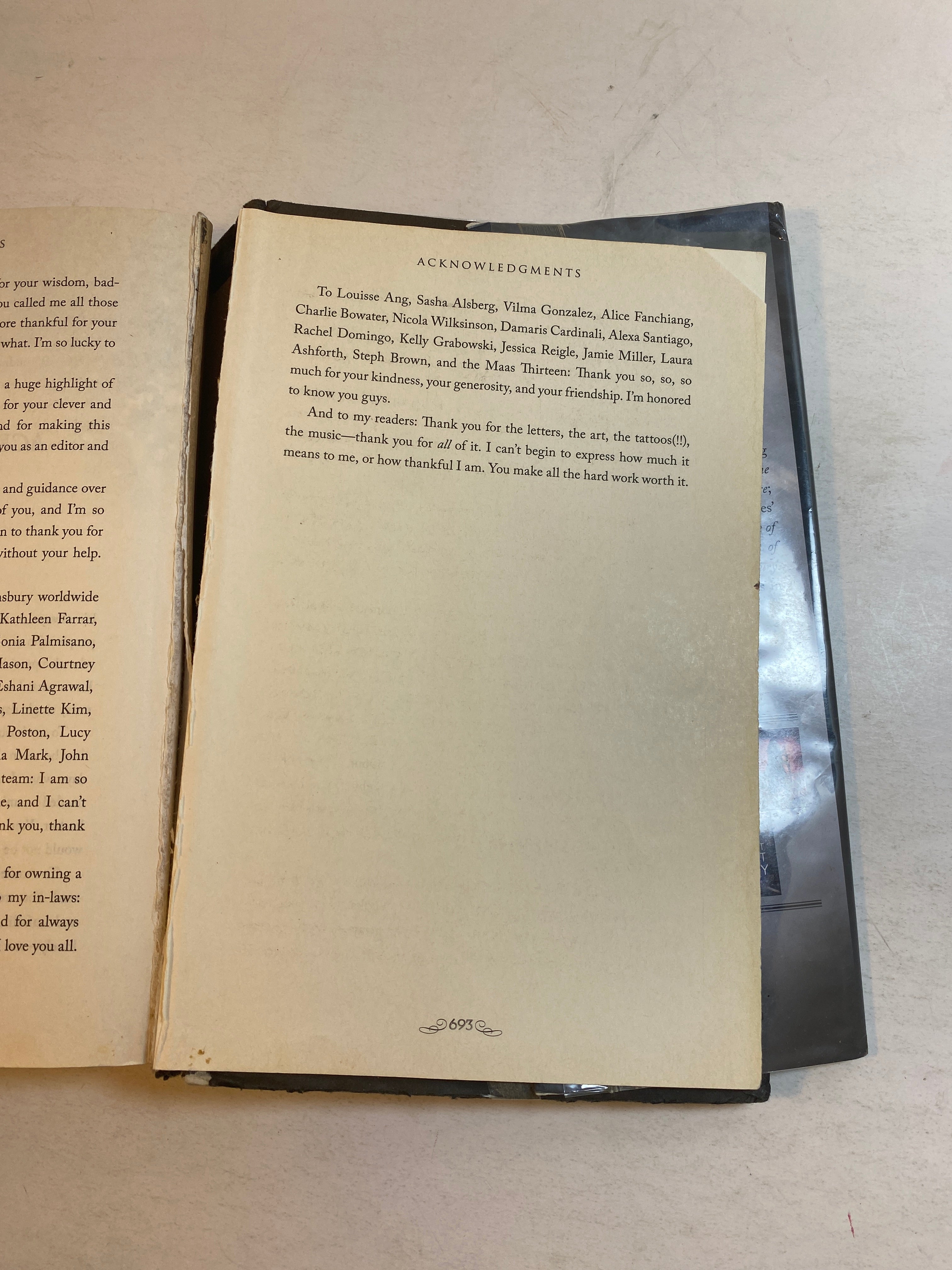Empire of Storms by Sarah Maas 2016 Ex-Lib HCDJ