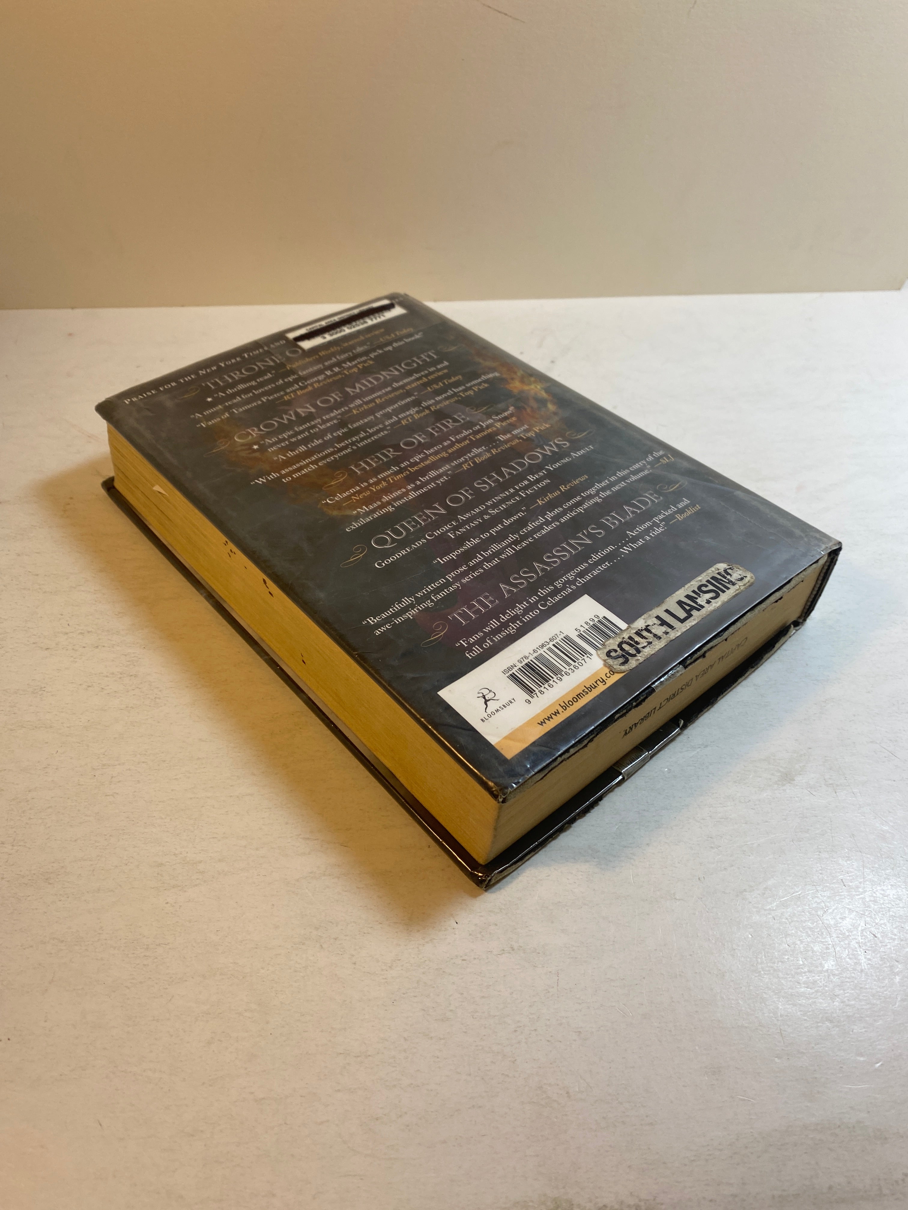 Empire of Storms by Sarah Maas 2016 Ex-Lib HCDJ
