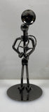 Silver Nuts and Bolts Sousaphone Player Metal Figurine