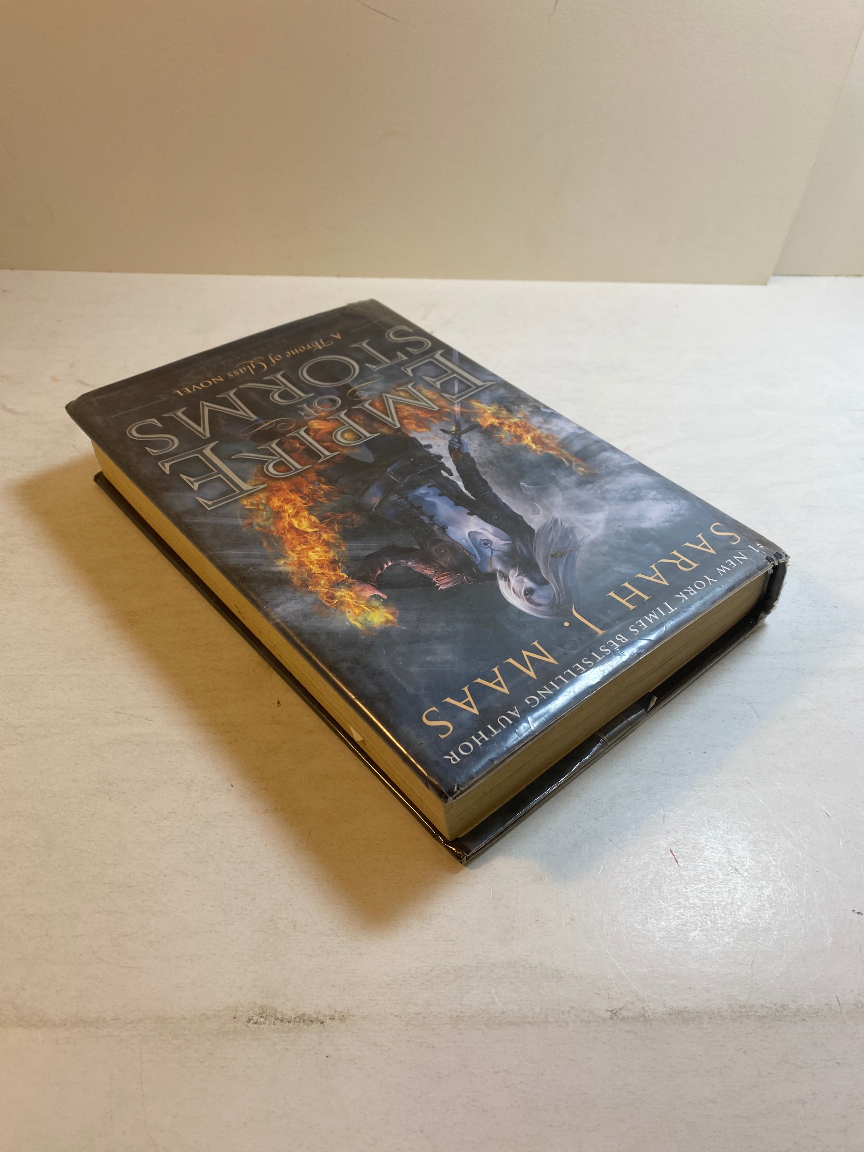 Empire of Storms by Sarah Maas 2016 Ex-Lib HCDJ