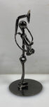 Silver Nuts and Bolts Sousaphone Player Metal Figurine