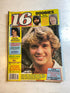 16 Magazine November 1981 John Schneider Ralph Macchio w/ poster intact