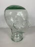 Clear Glass Mannequin Head Display
