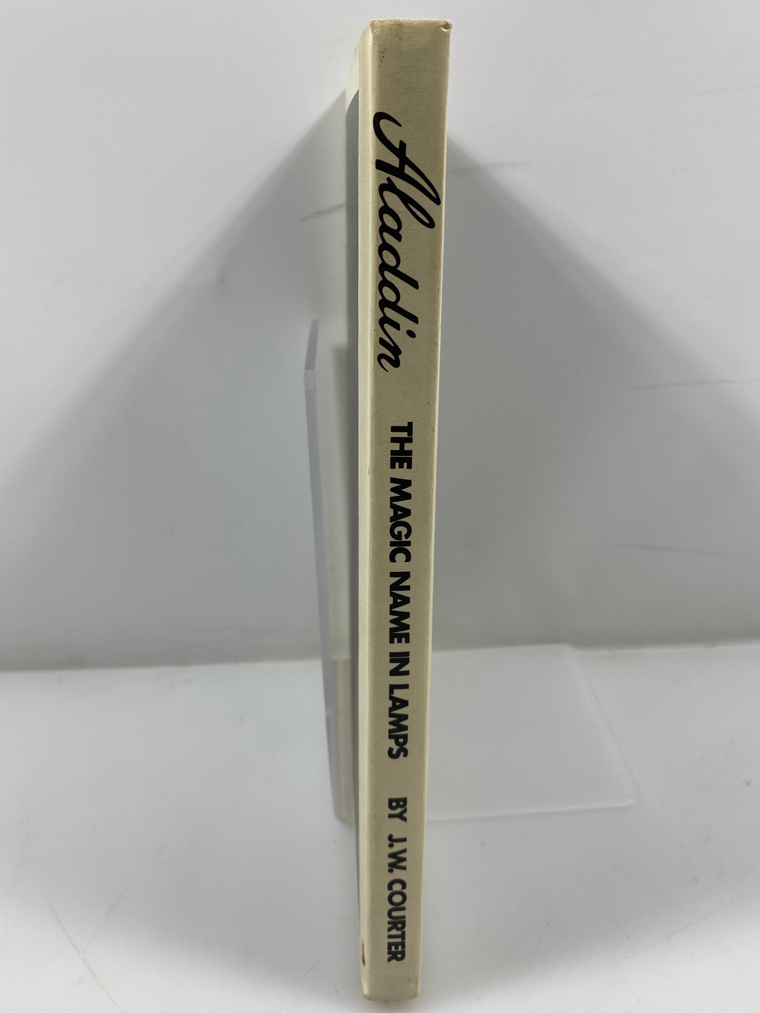 Aladdin The Magic Name in Lamps by J.W. Courter 1983 7th Print HC
