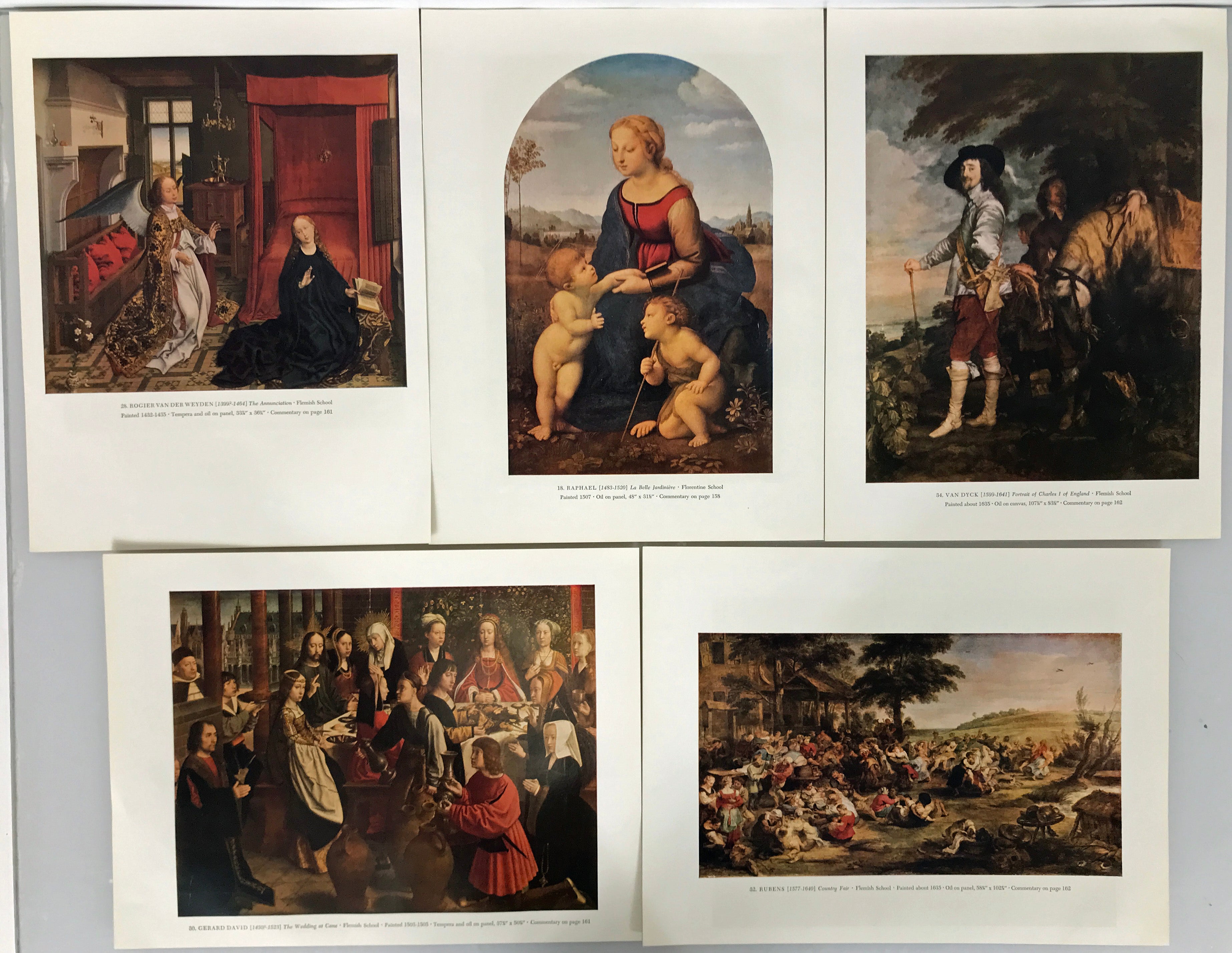 Set of 25 Art Prints (A)