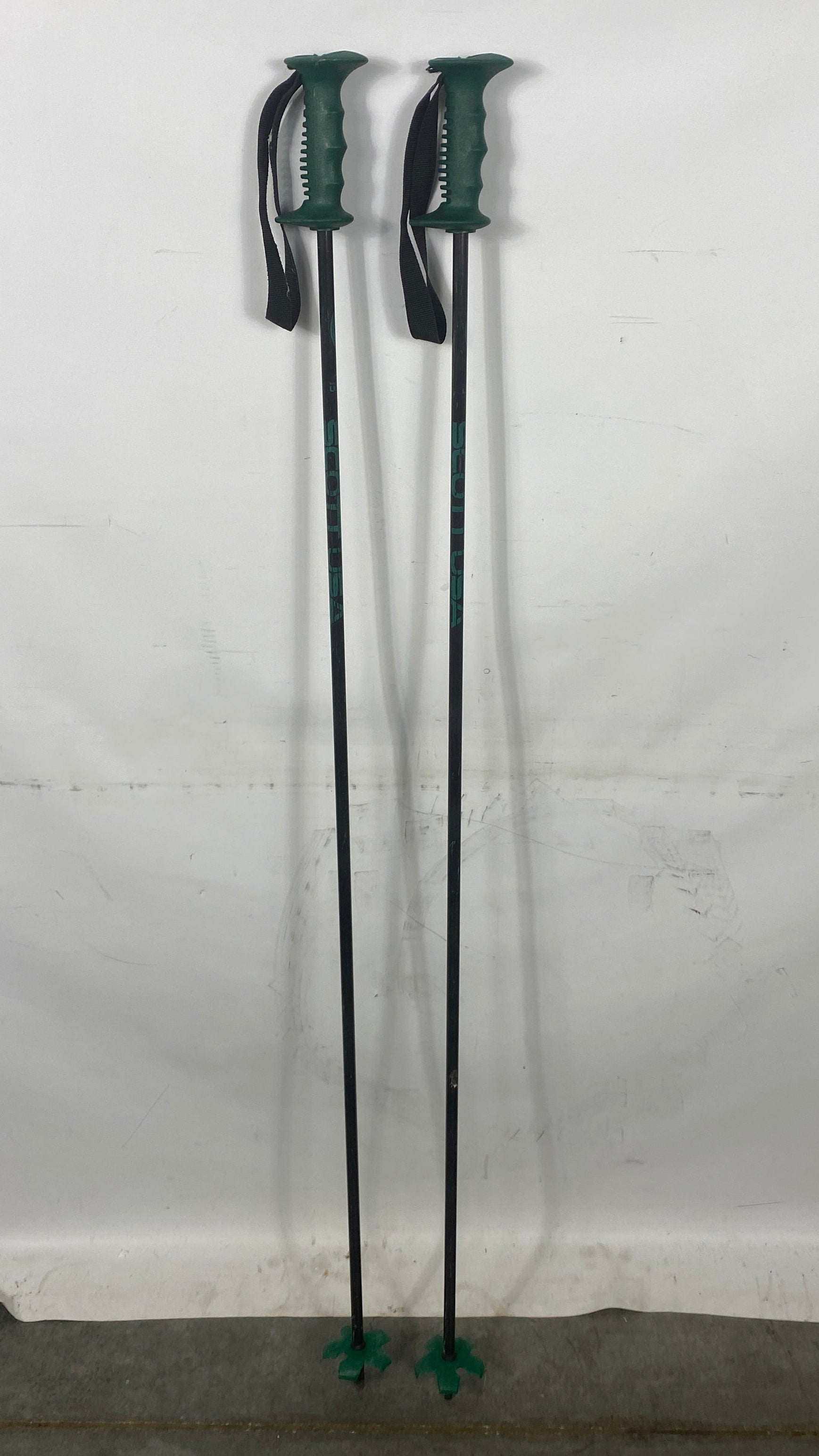 Scott "USA" Green and Black Ski Poles