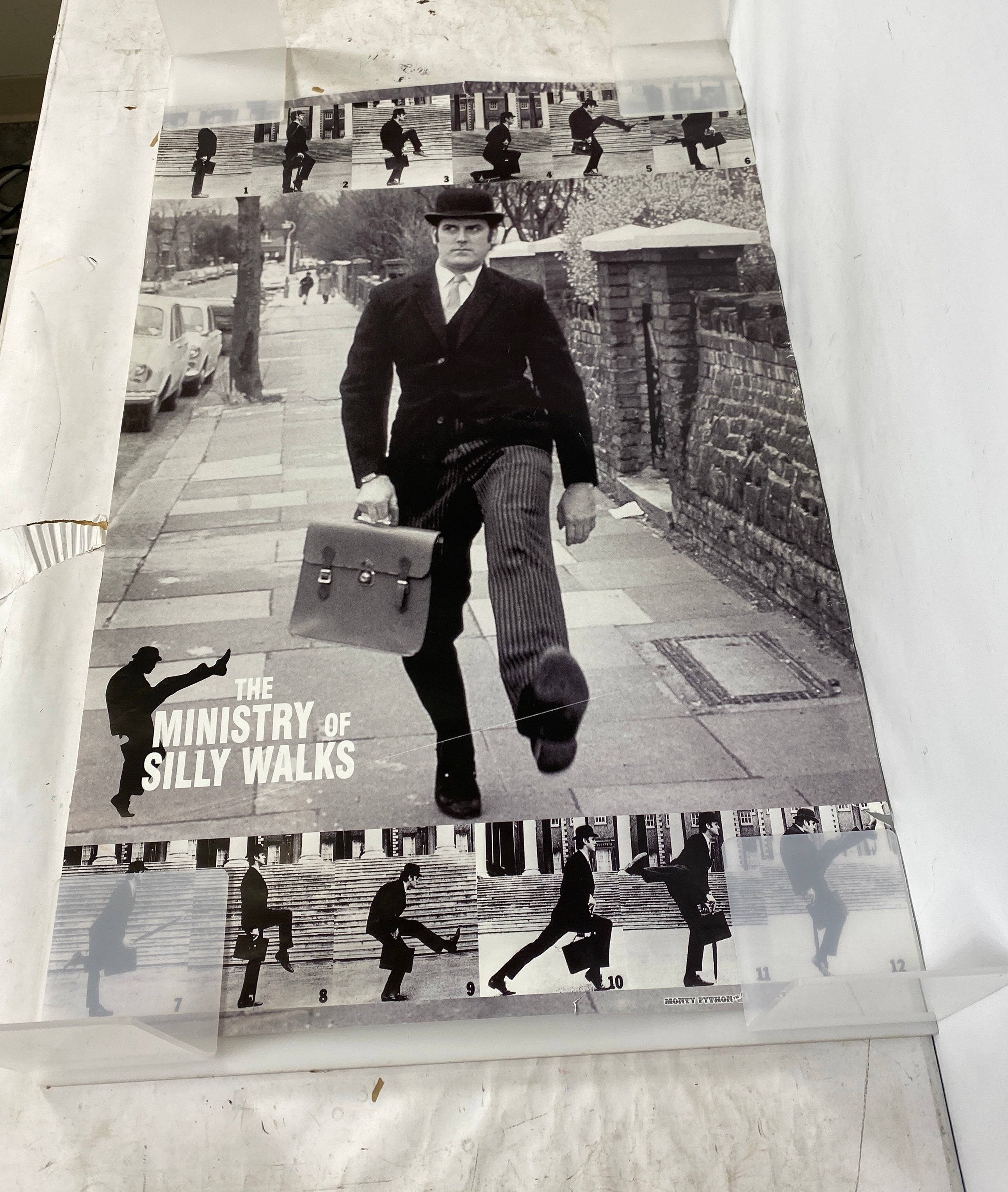 Monty Python Ministry of Silly Walks Poster 2009