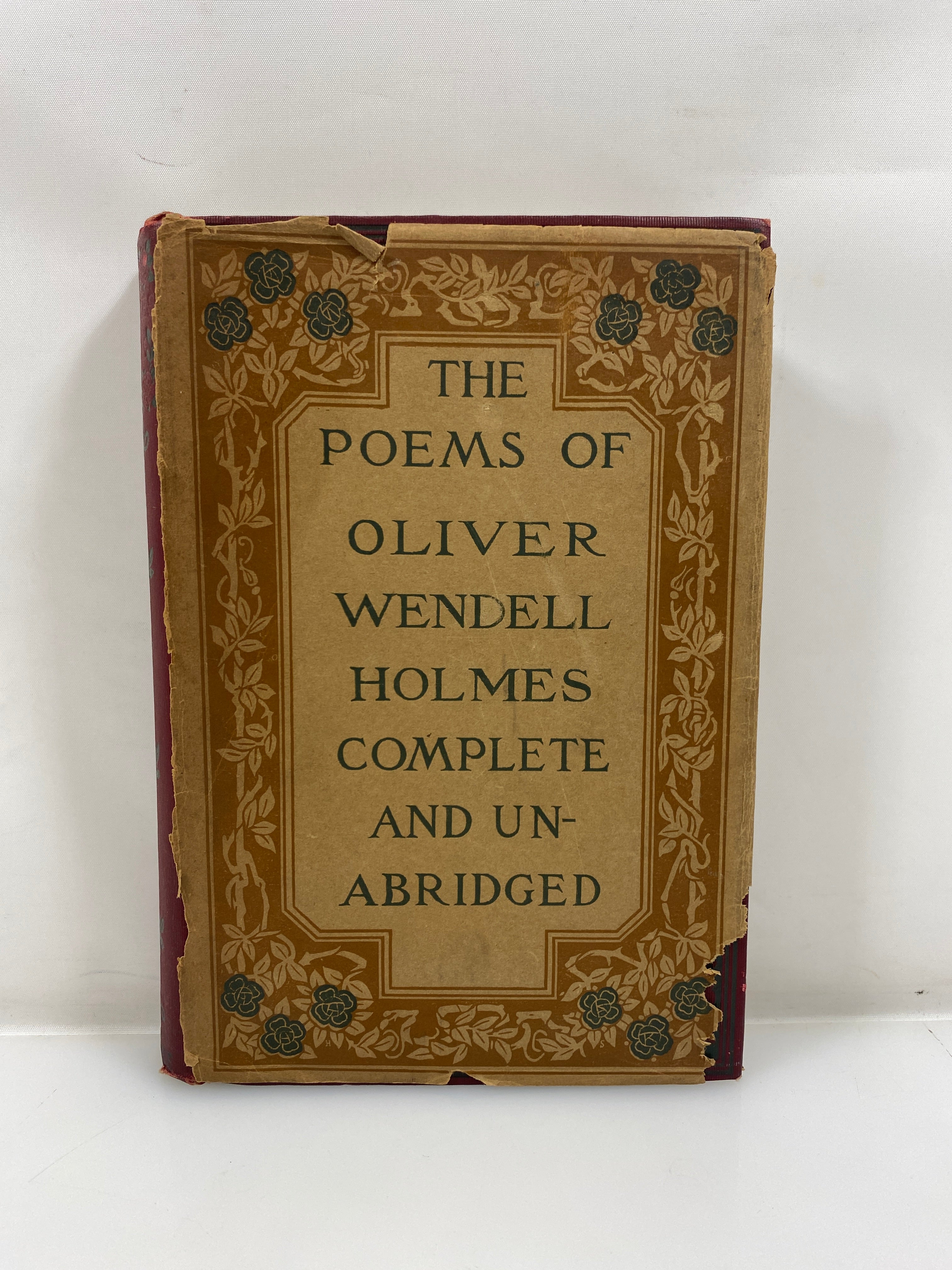 The Complete Poetical Works of Oliver Wendell Holmes 1890 HC