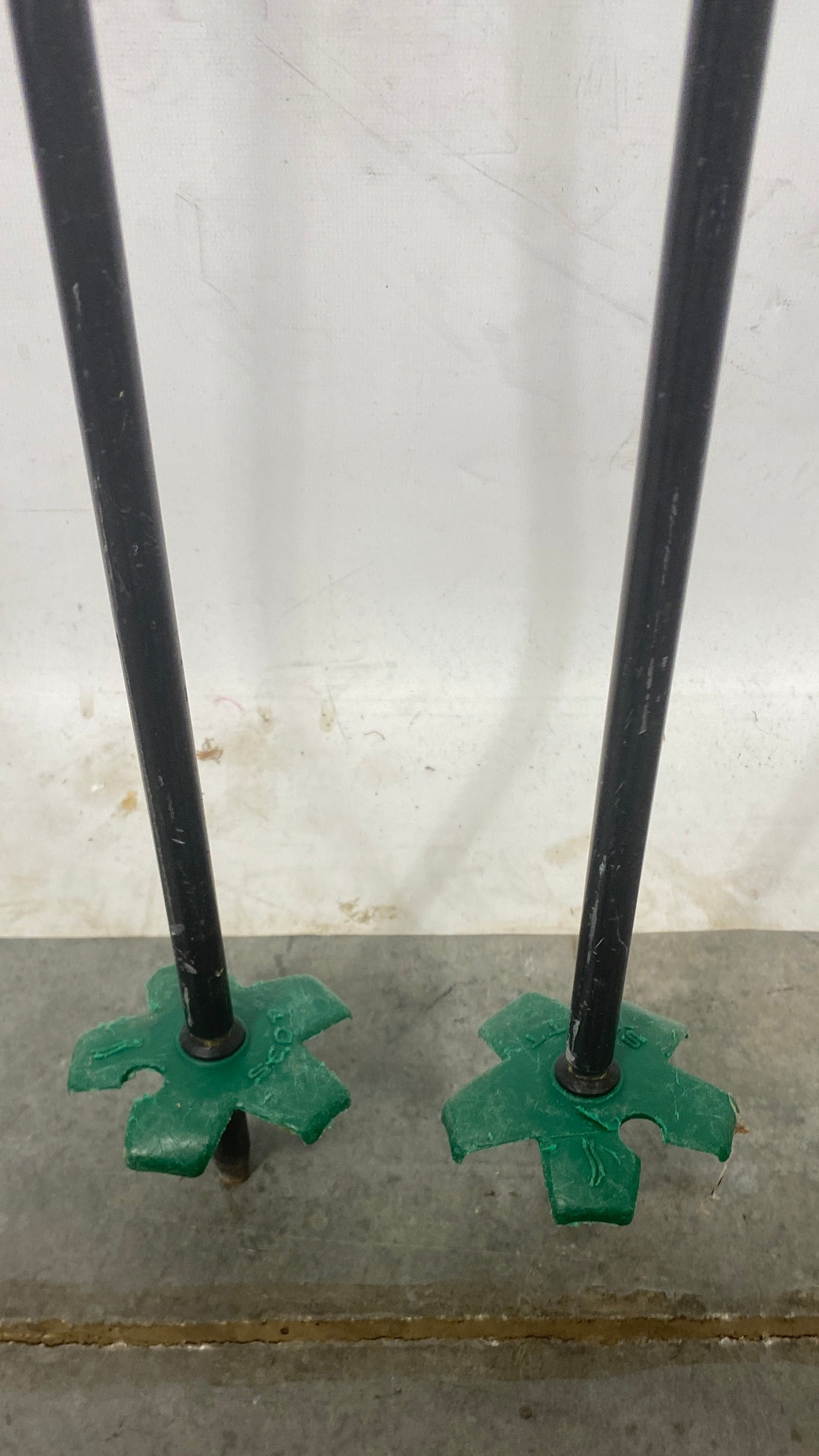 Scott "USA" Green and Black Ski Poles
