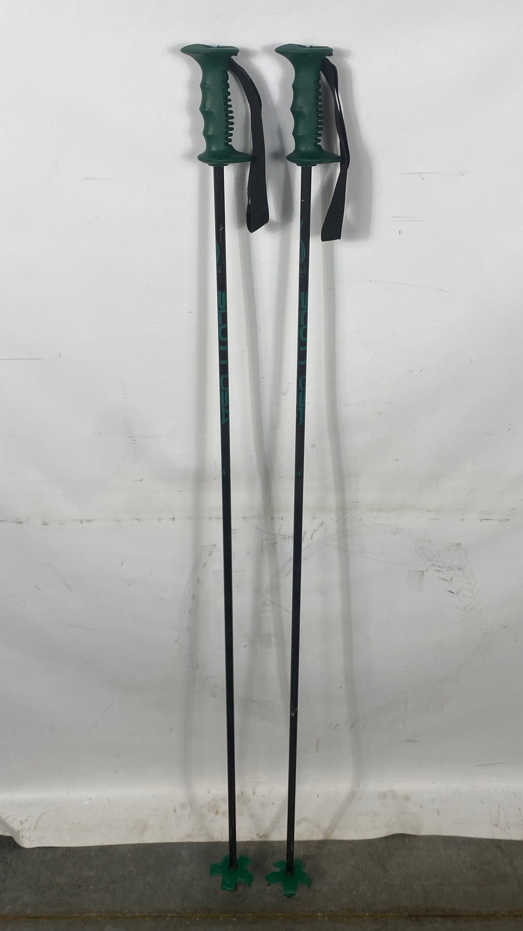 Scott "USA" Green and Black Ski Poles