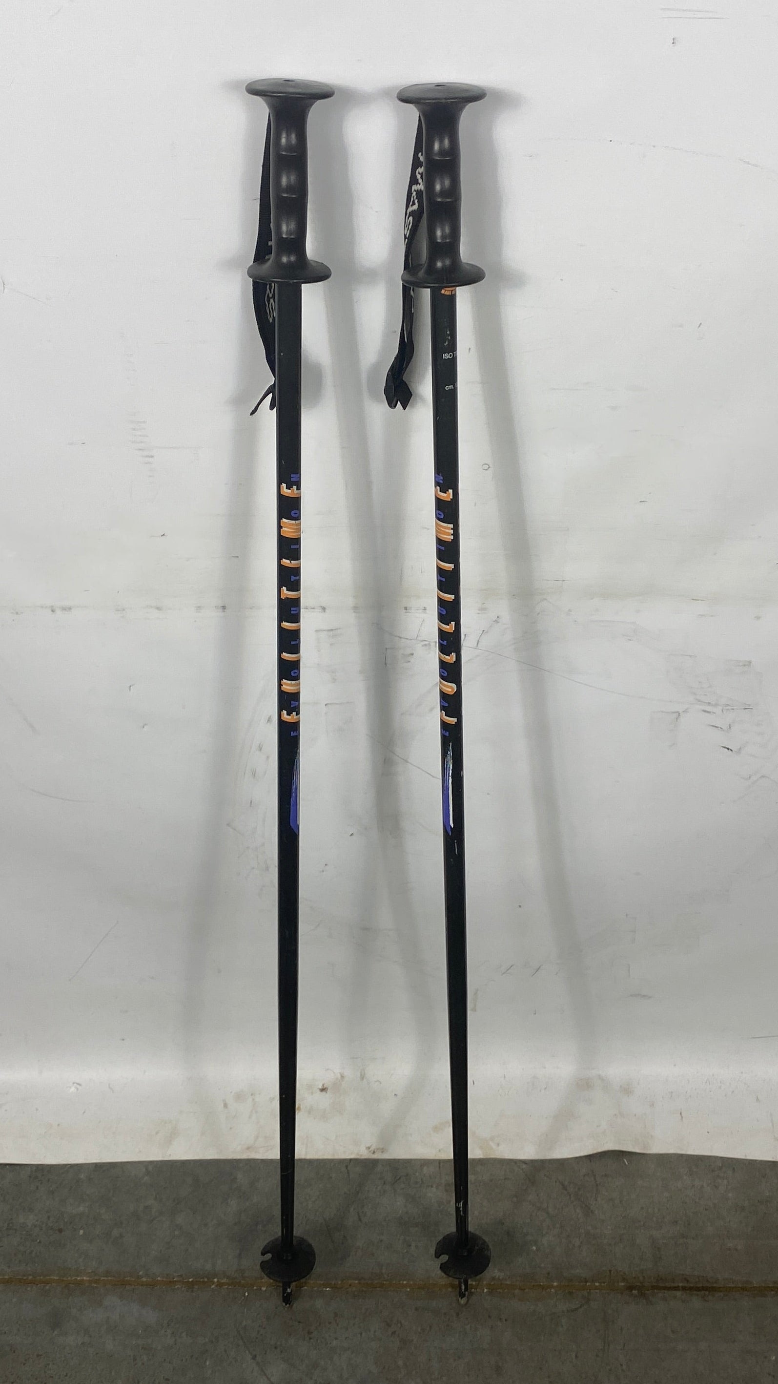 Masters Fulltime Evolution Black Ski Poles