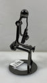 Silver Nuts and Bolts Saxophonist Metal Figurine