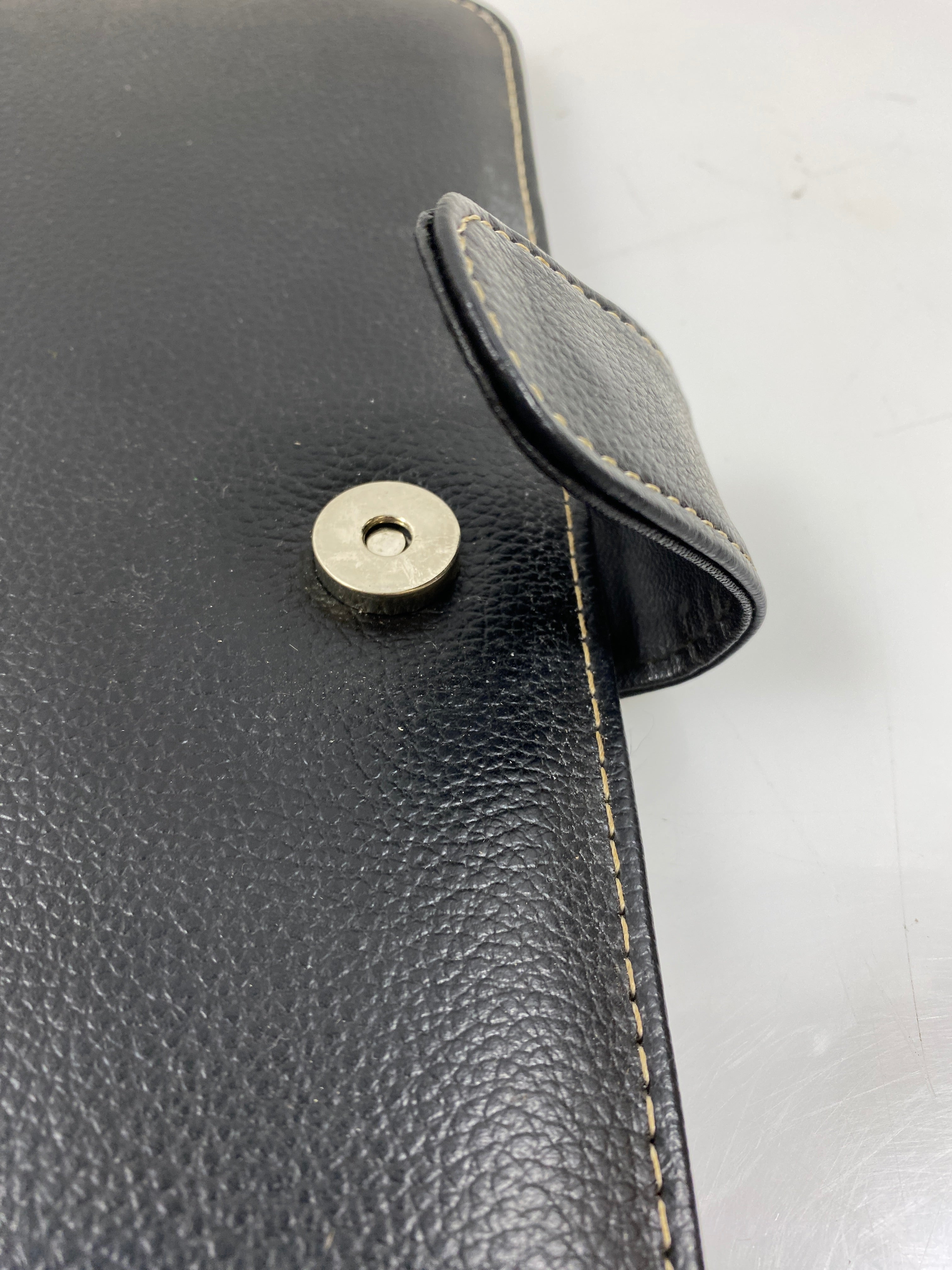 MSU Communications College Leather Portfolio w/ Magnetic Latch