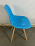Mid Century Modern Breathable Design Blue Chair