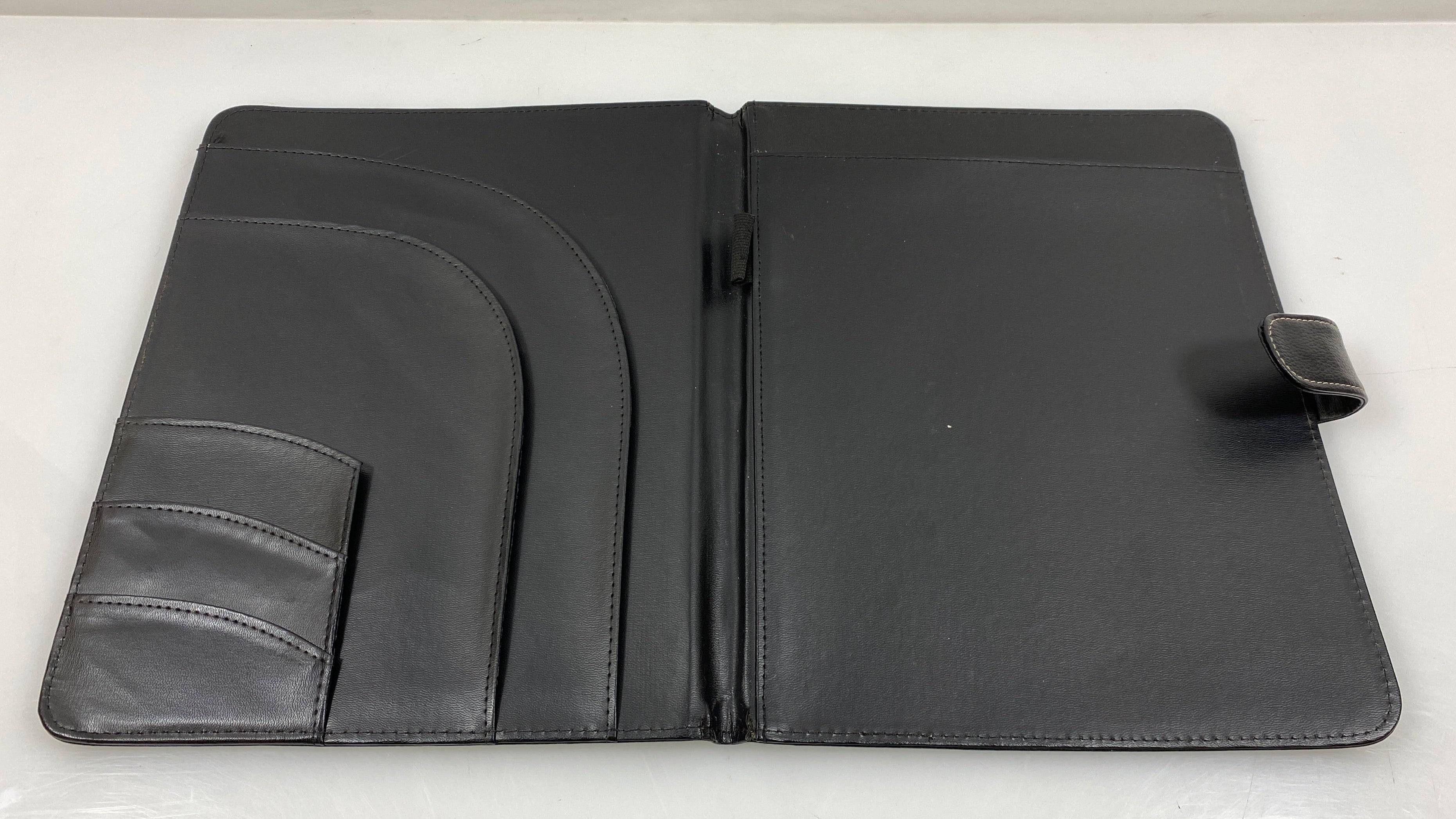 MSU Communications College Leather Portfolio w/ Magnetic Latch