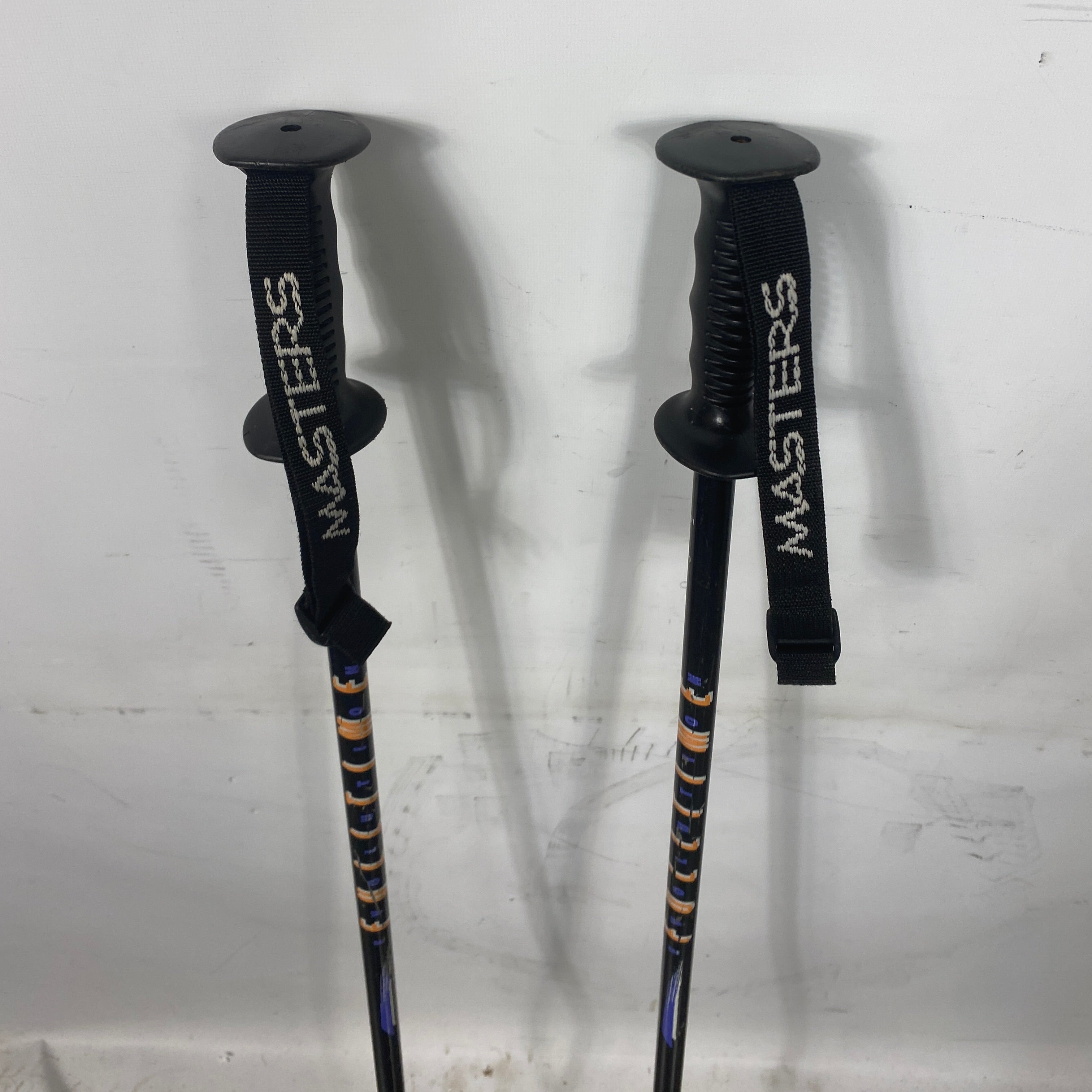 Masters Fulltime Evolution Black Ski Poles