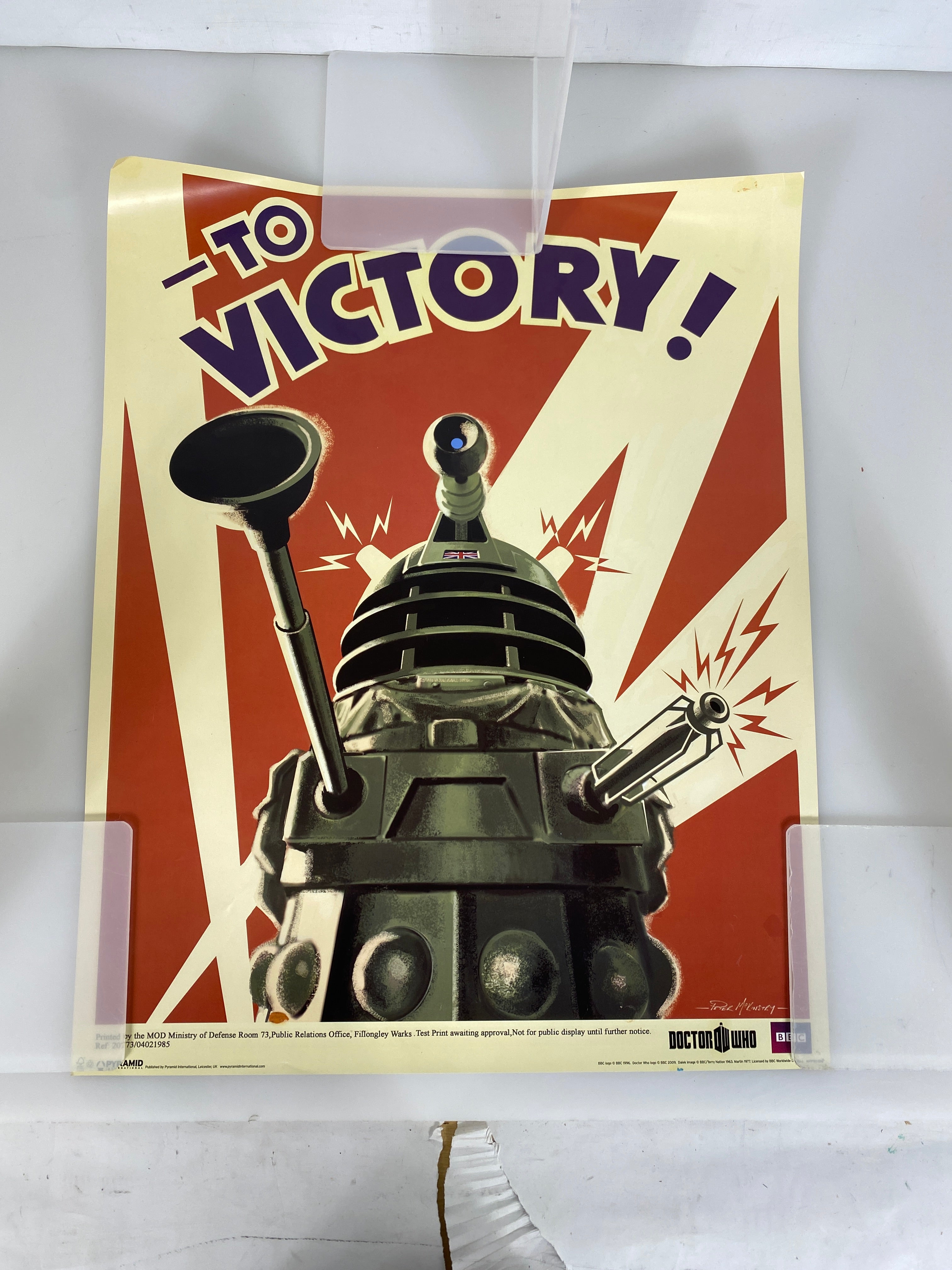 Doctor Who "To Victory" Poster 2009