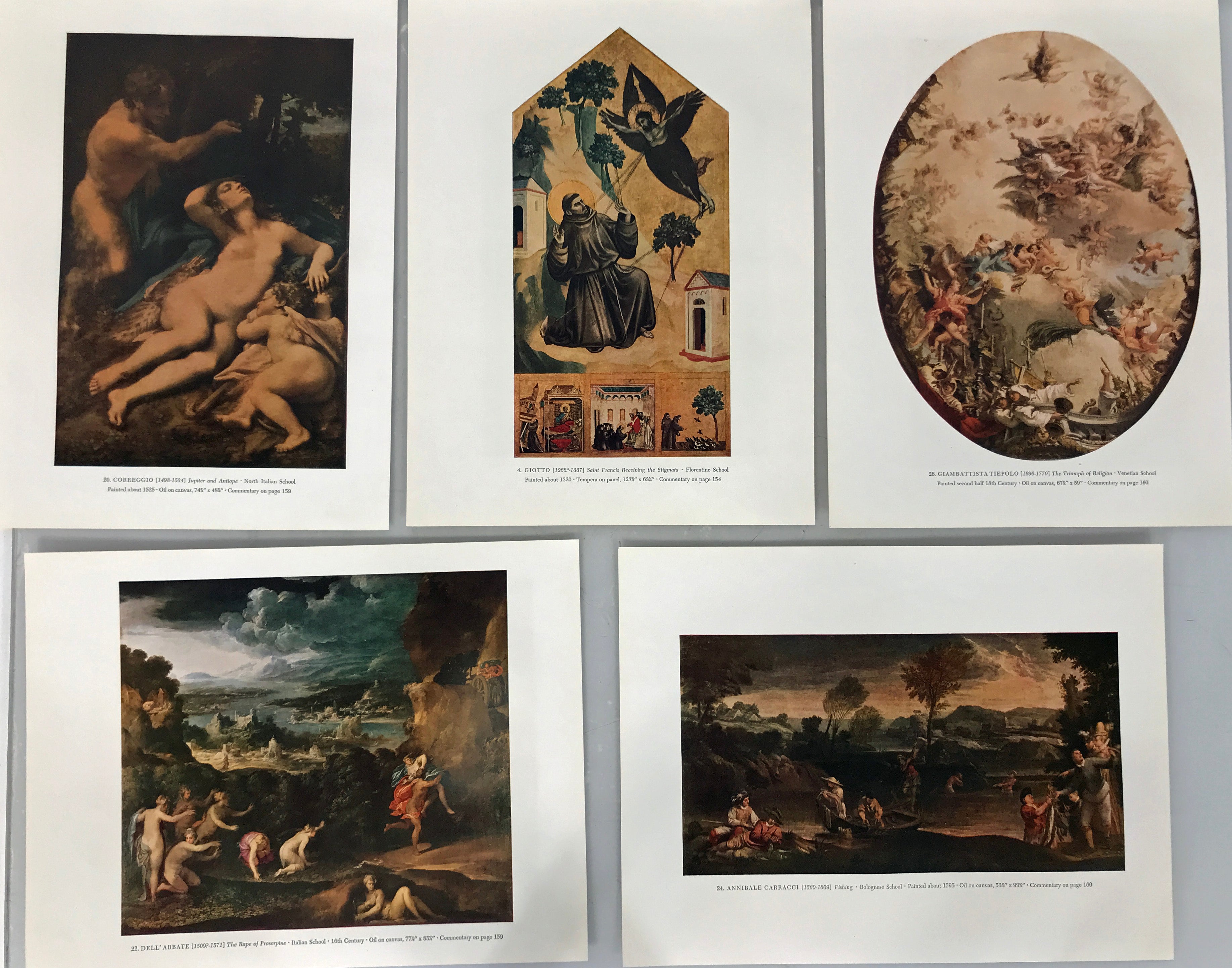 Set of 25 Art Prints (B)