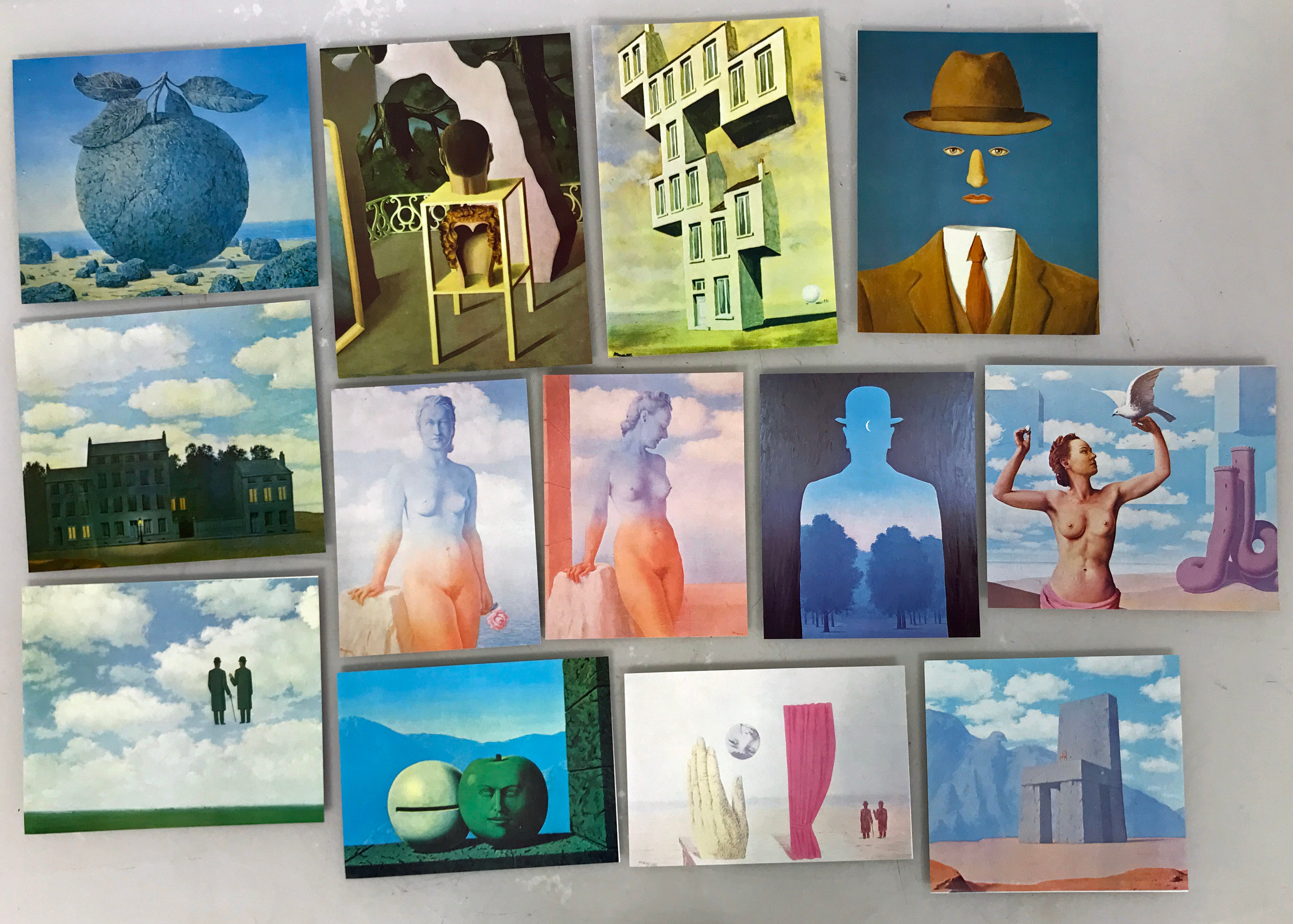 Set of Magritte Prints