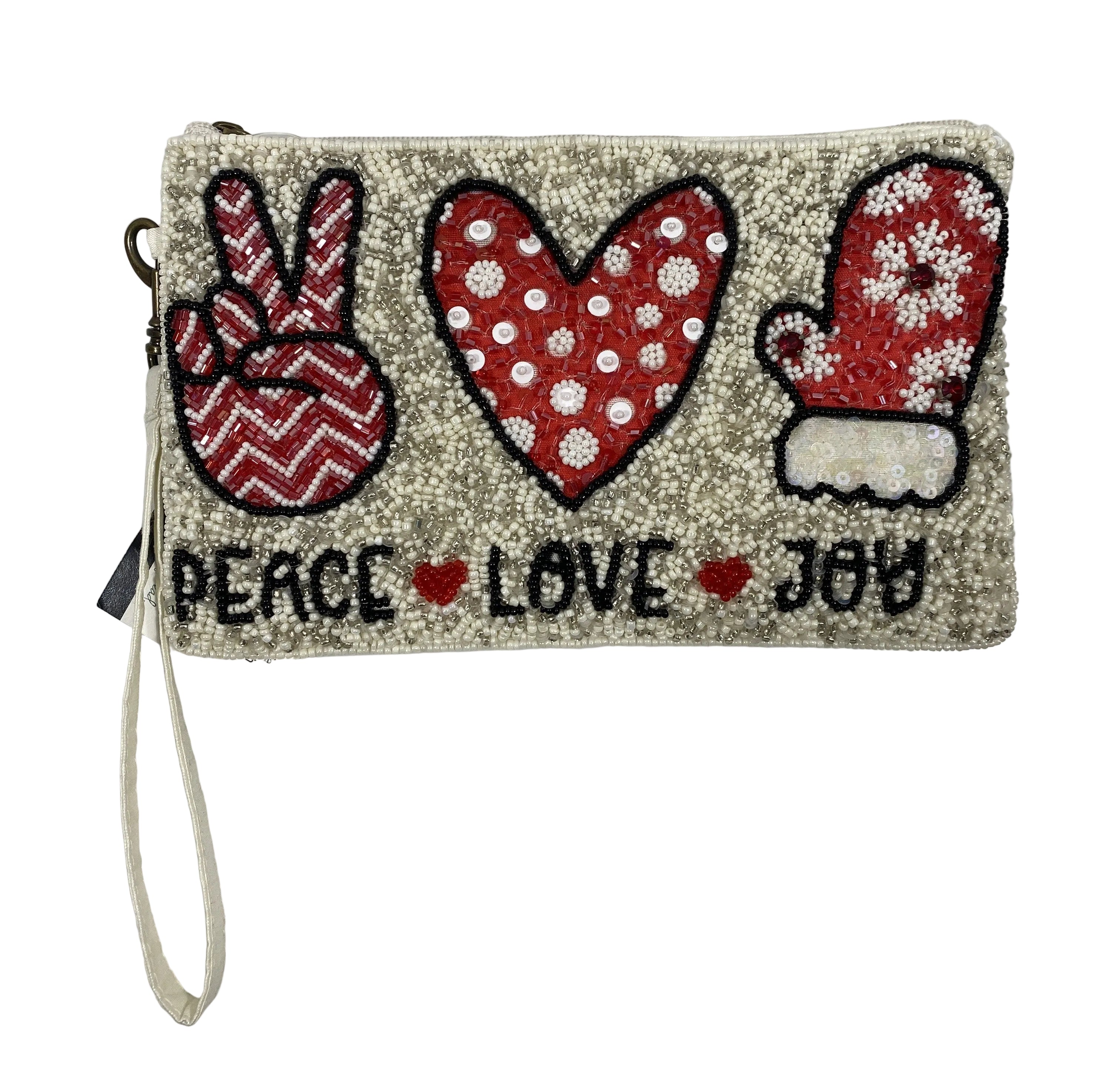 Bamboo Trading Company Mingle "Peace-Love-Joy" Crossbody Bag