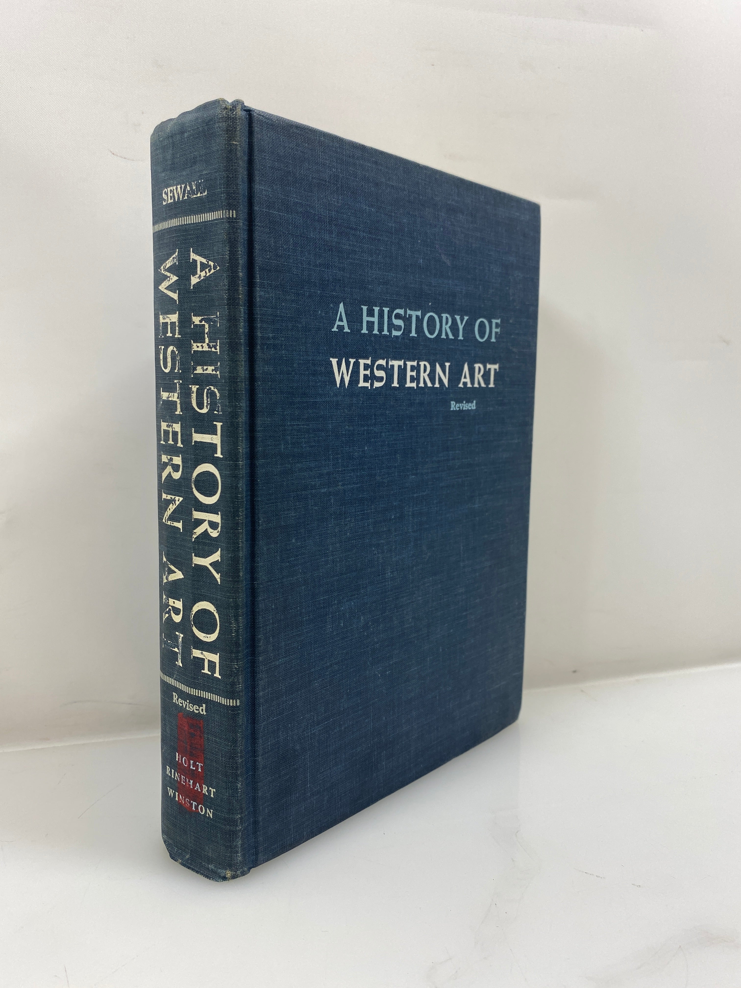 A History of Western Art by John Ives Sewall 1963 HC