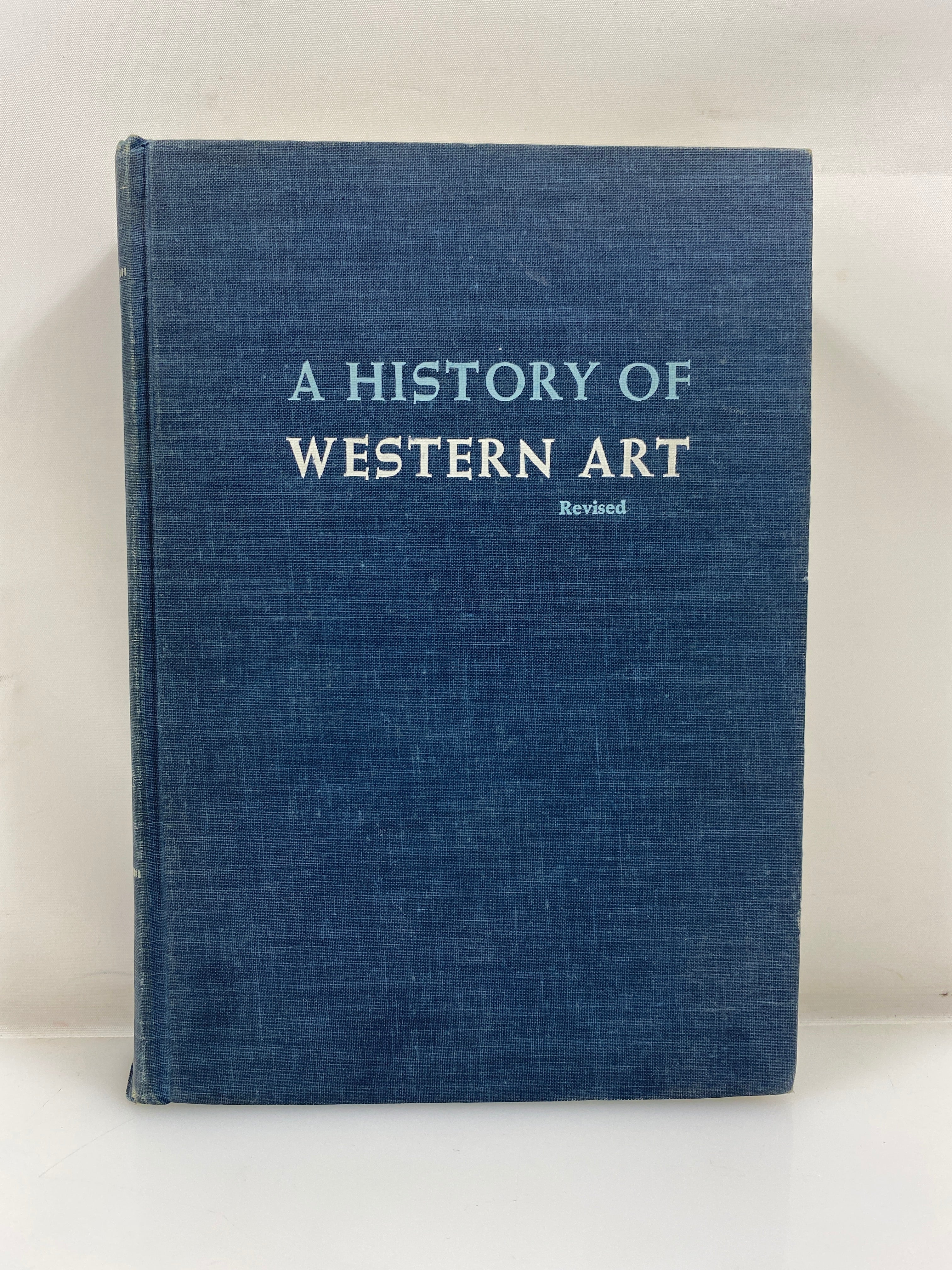 A History of Western Art by John Ives Sewall 1963 HC