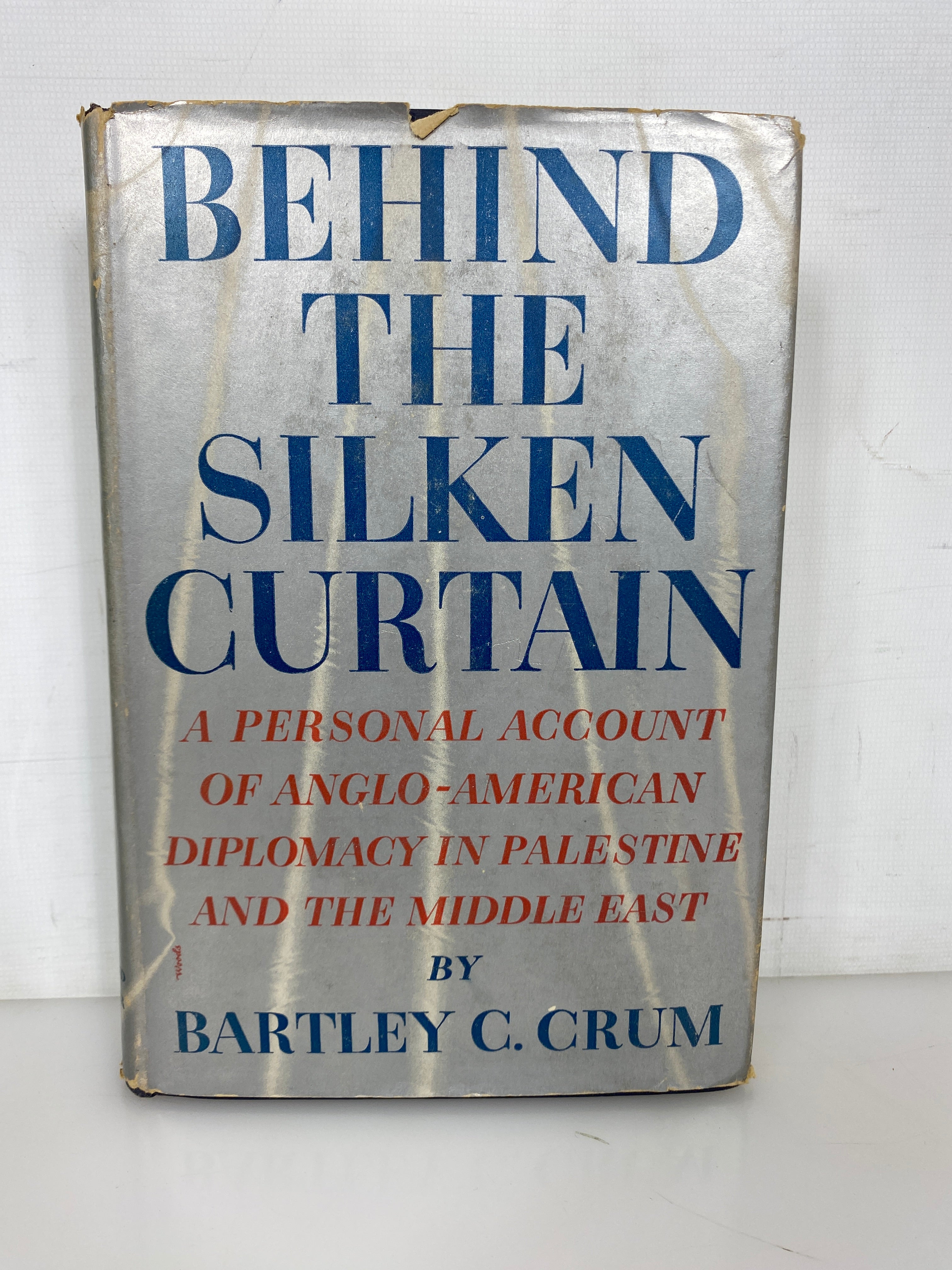 Behind the Silken Curtain by Bartley Crum 1947 Vintage HC DJ