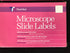 TimeMed Microscope Slide Labels Lot of 6,000