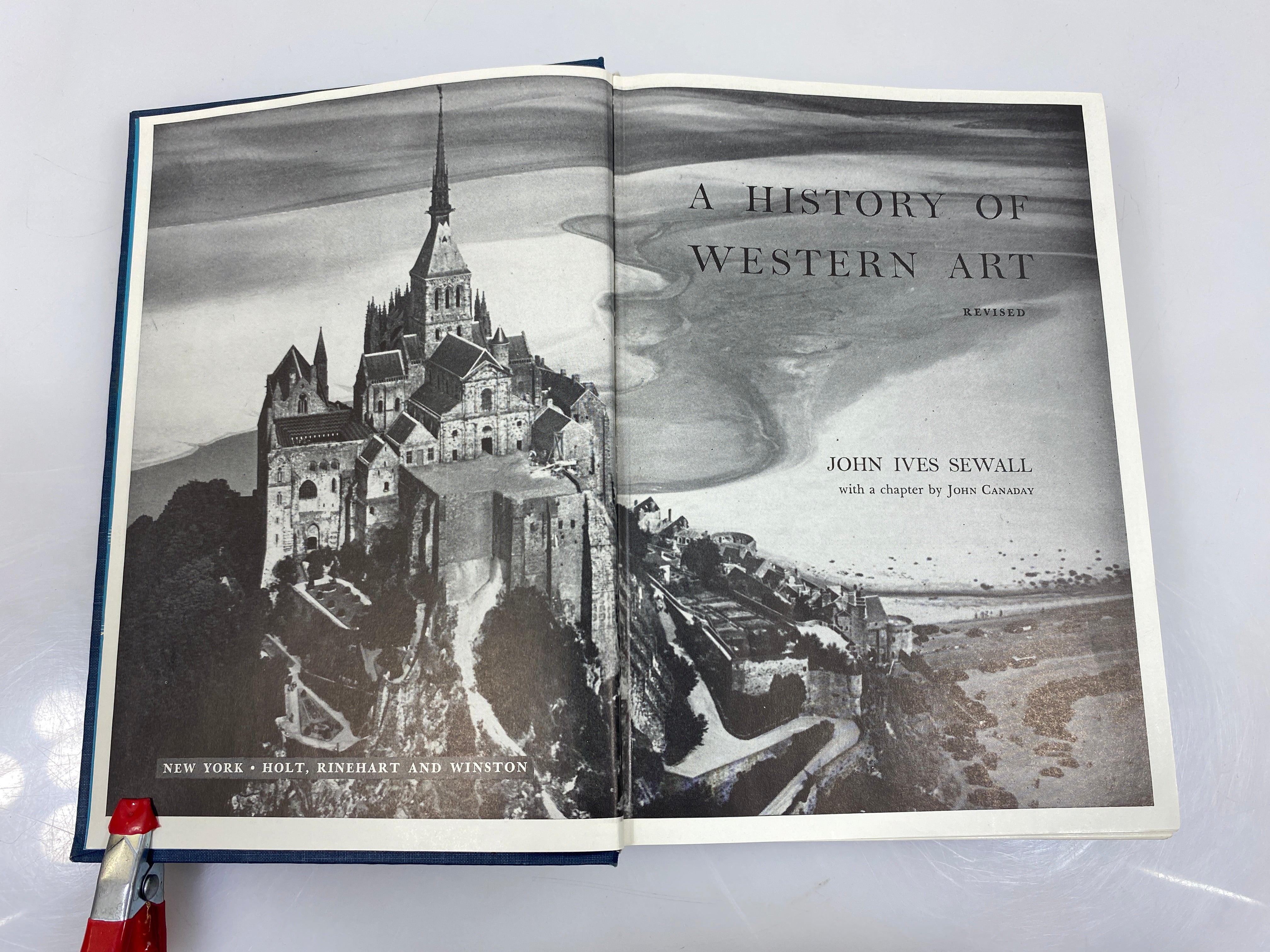 A History of Western Art by John Ives Sewall 1963 HC