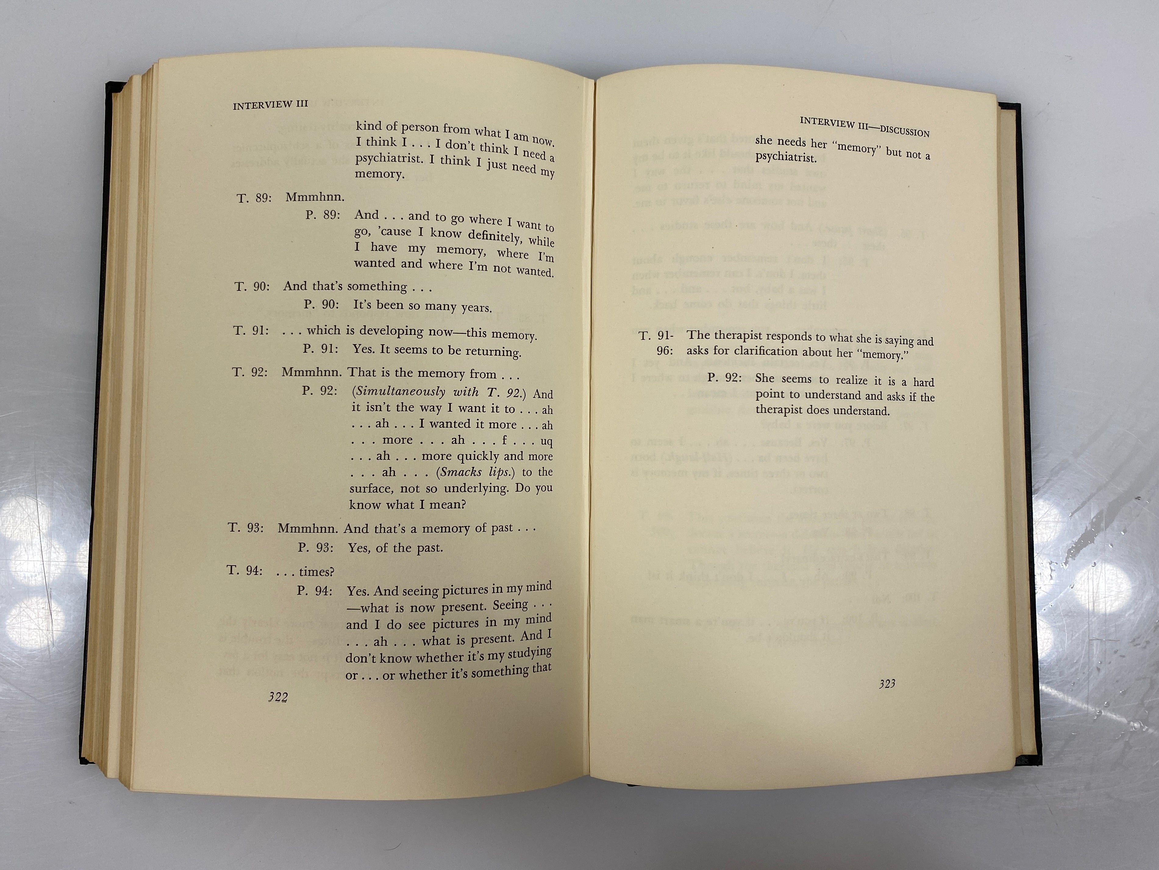 The Initial Interview in Psychiatric Practice Gill/Newman/Redlich 1954 HC