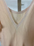 Vintage 1930s Pink Waffle-Knit Undervest
