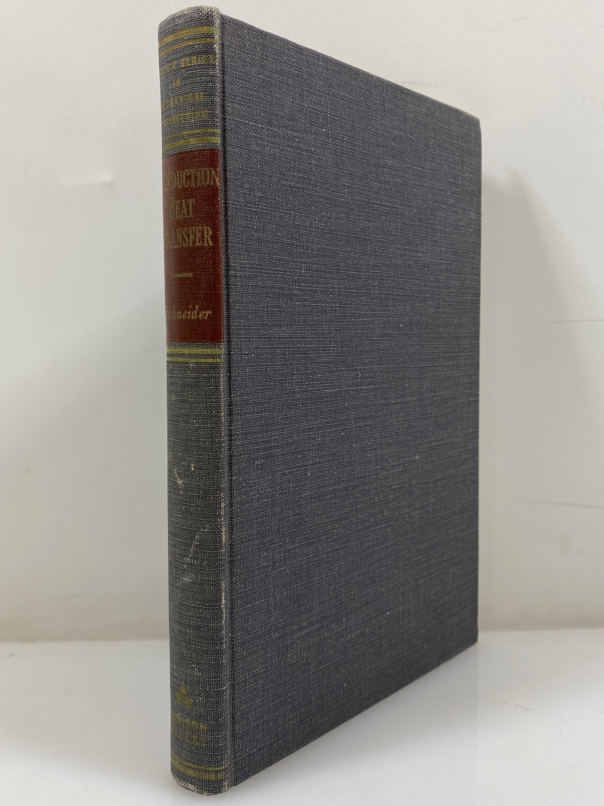 Conduction Heat Transfer by P. J. Schneider Second Printing 1957 HC