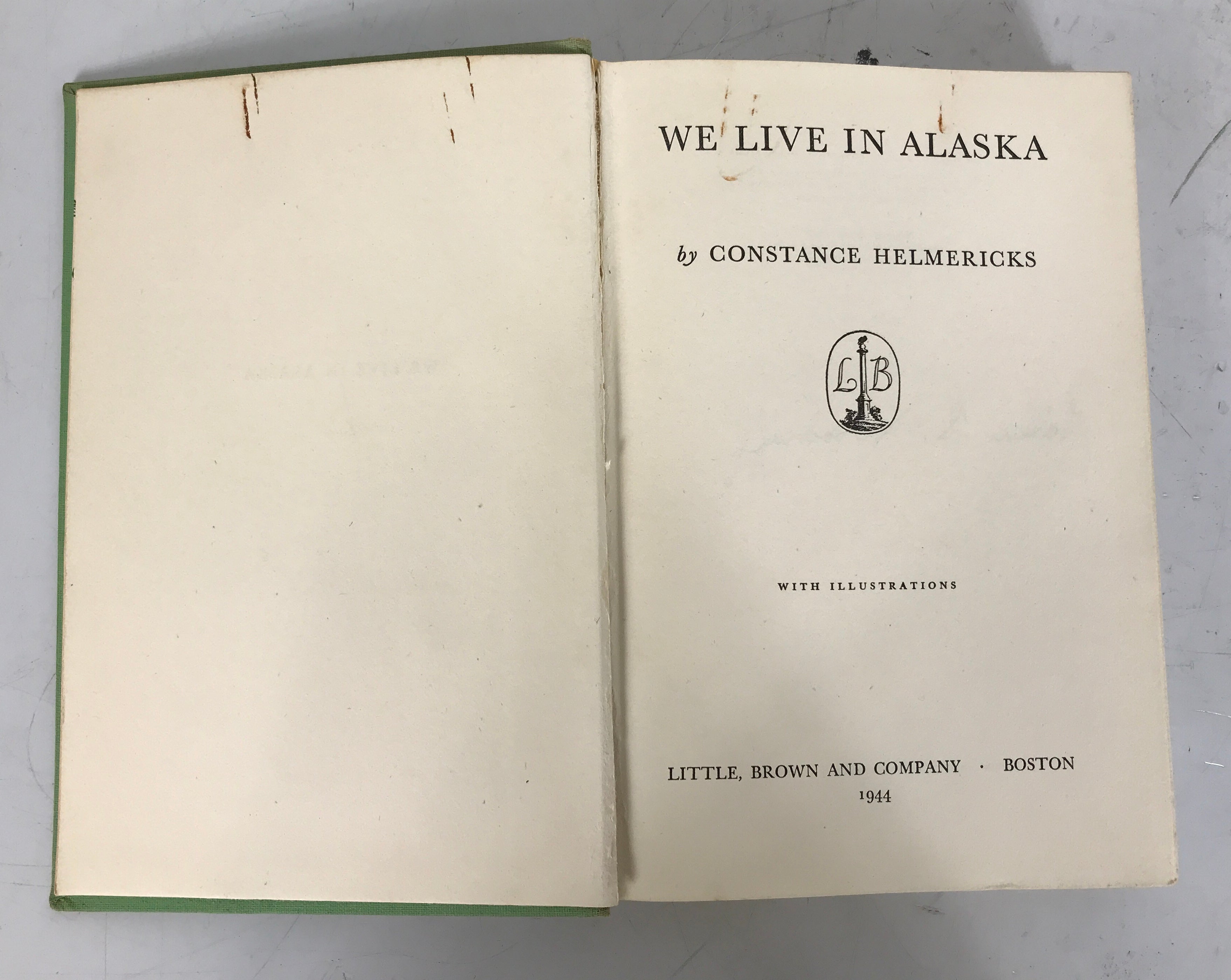 Lot of 2: The Magnetic North/We Live in Alaska 1904-1944 HC