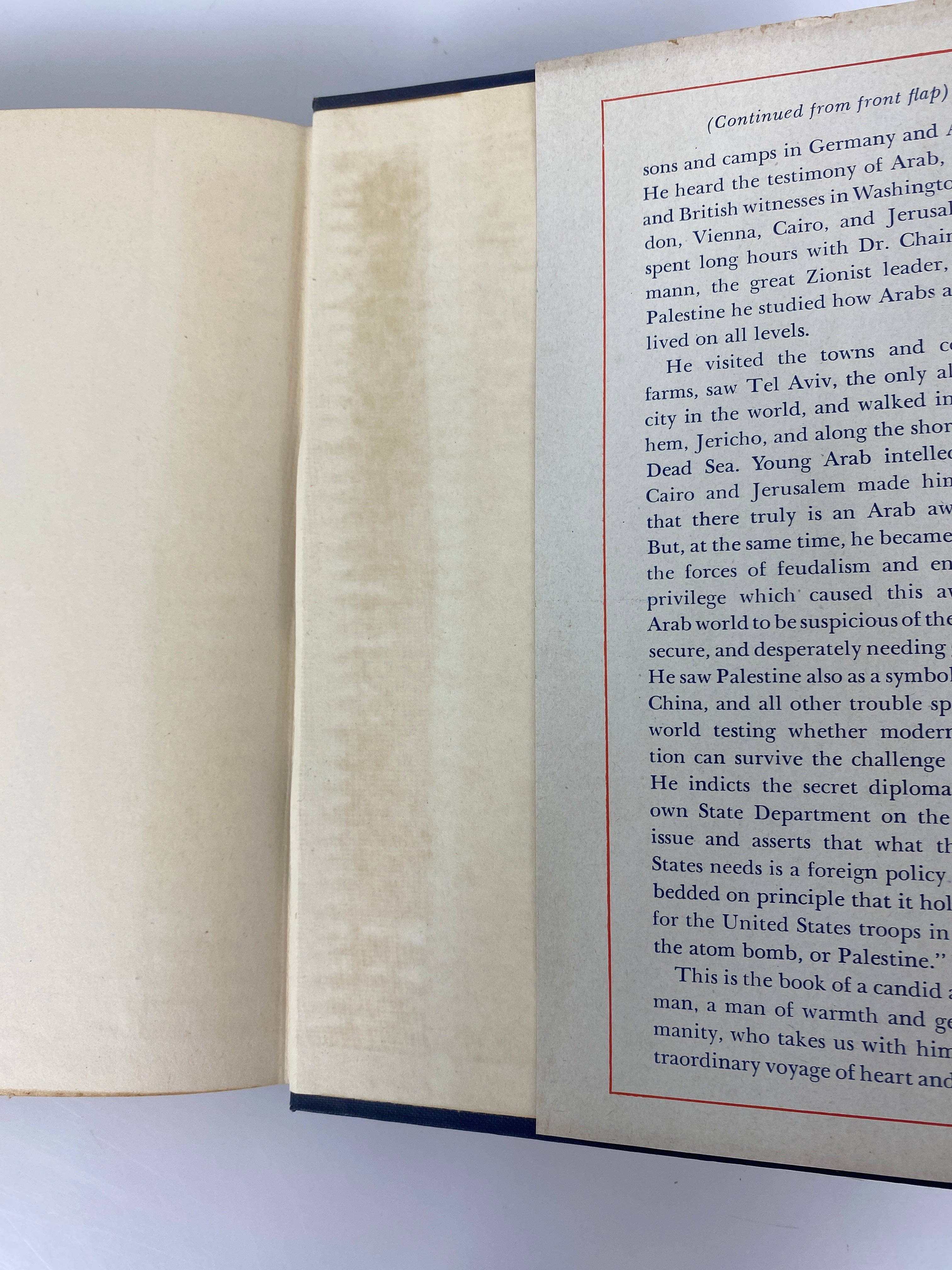 Behind the Silken Curtain by Bartley Crum 1947 Vintage HC DJ