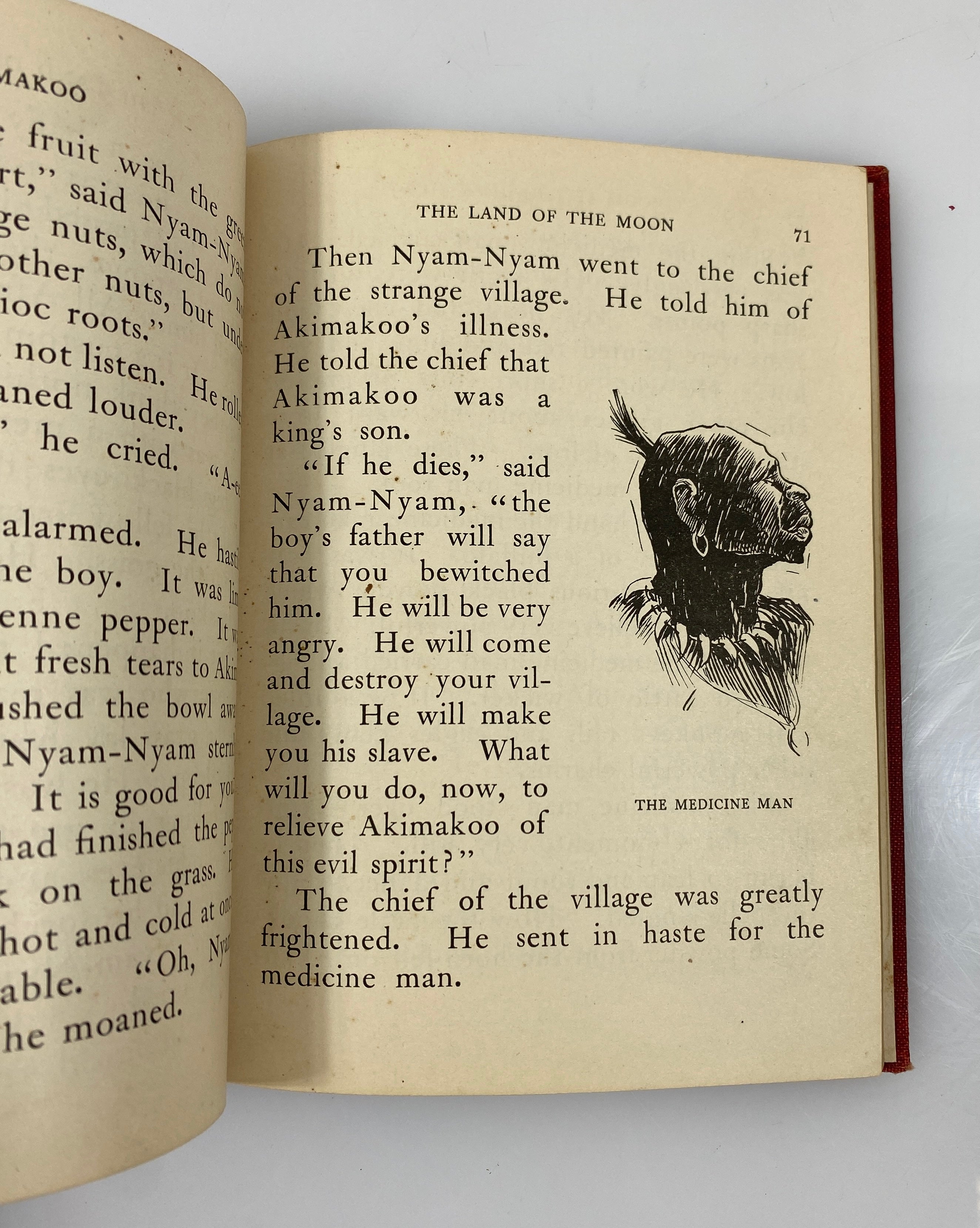 The Story of Akimakoo an African Boy by Mary Muller 1920 Antique HC
