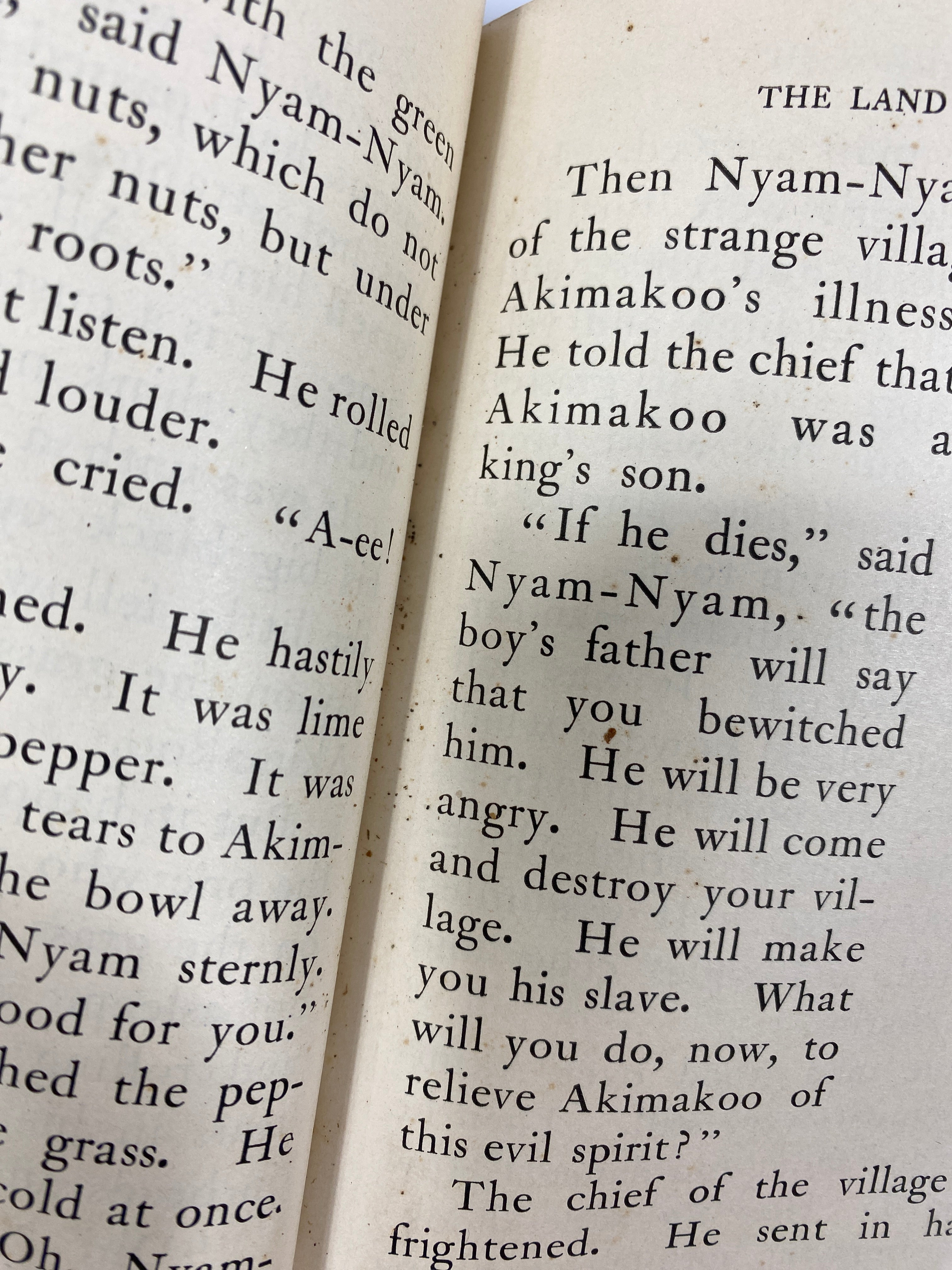 The Story of Akimakoo an African Boy by Mary Muller 1920 Antique HC