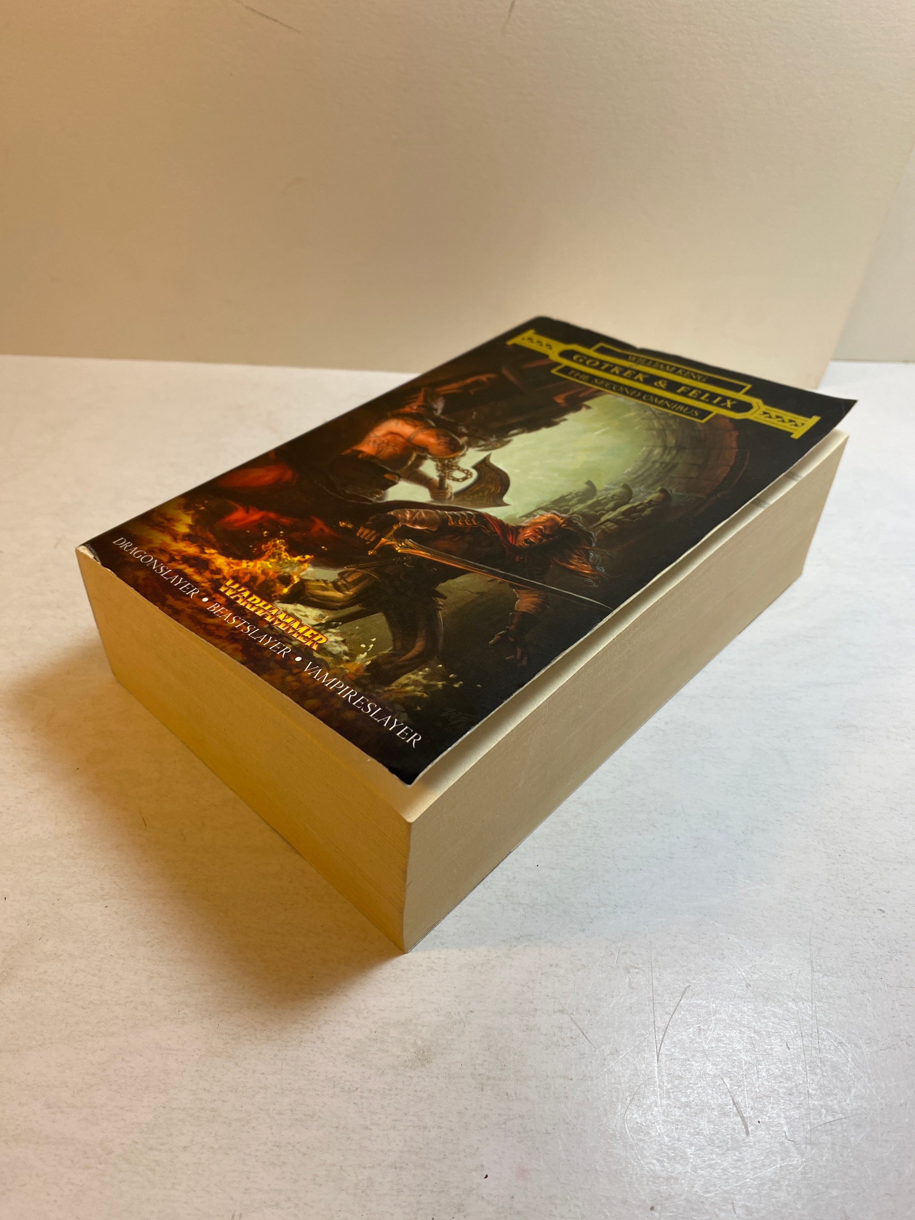 Gotrek and Felix Second Omnibus Warhammer Black Library Re-issue 2013