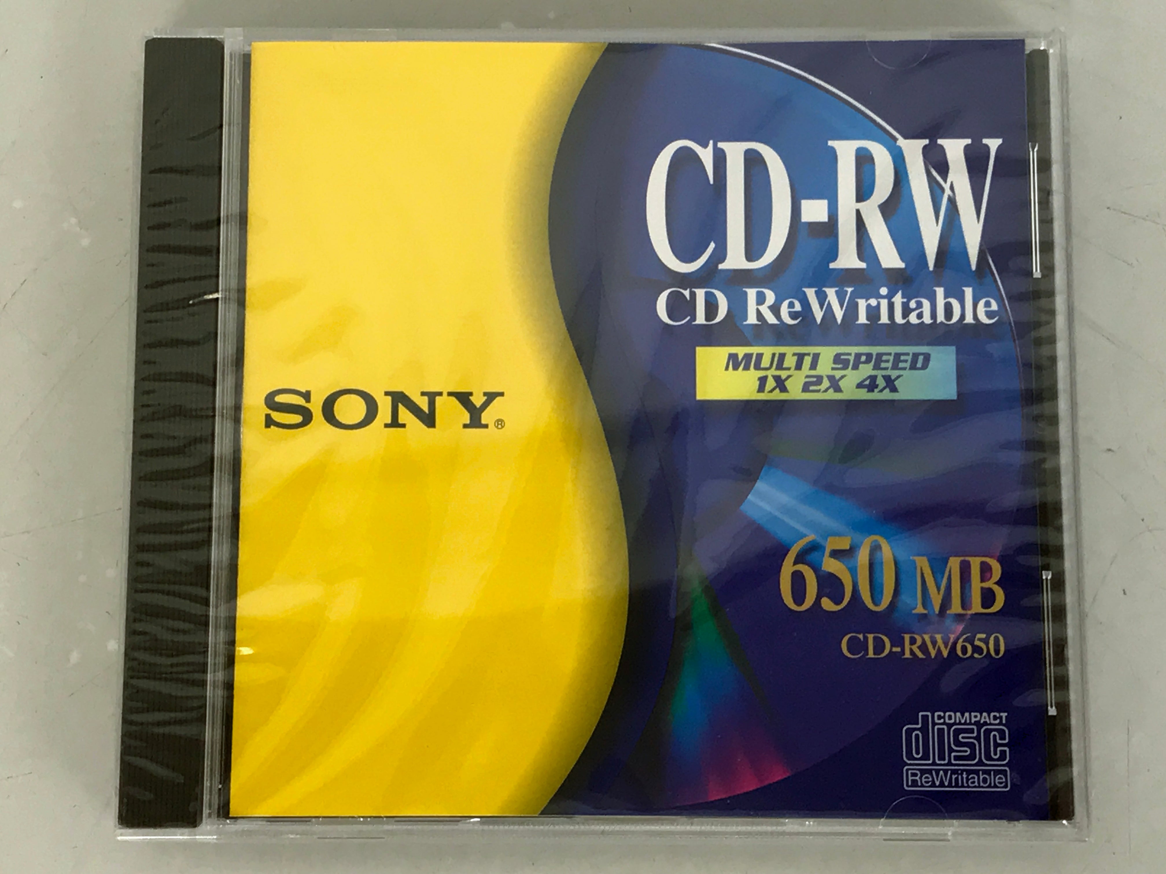 Assorted 650MB CD-RW