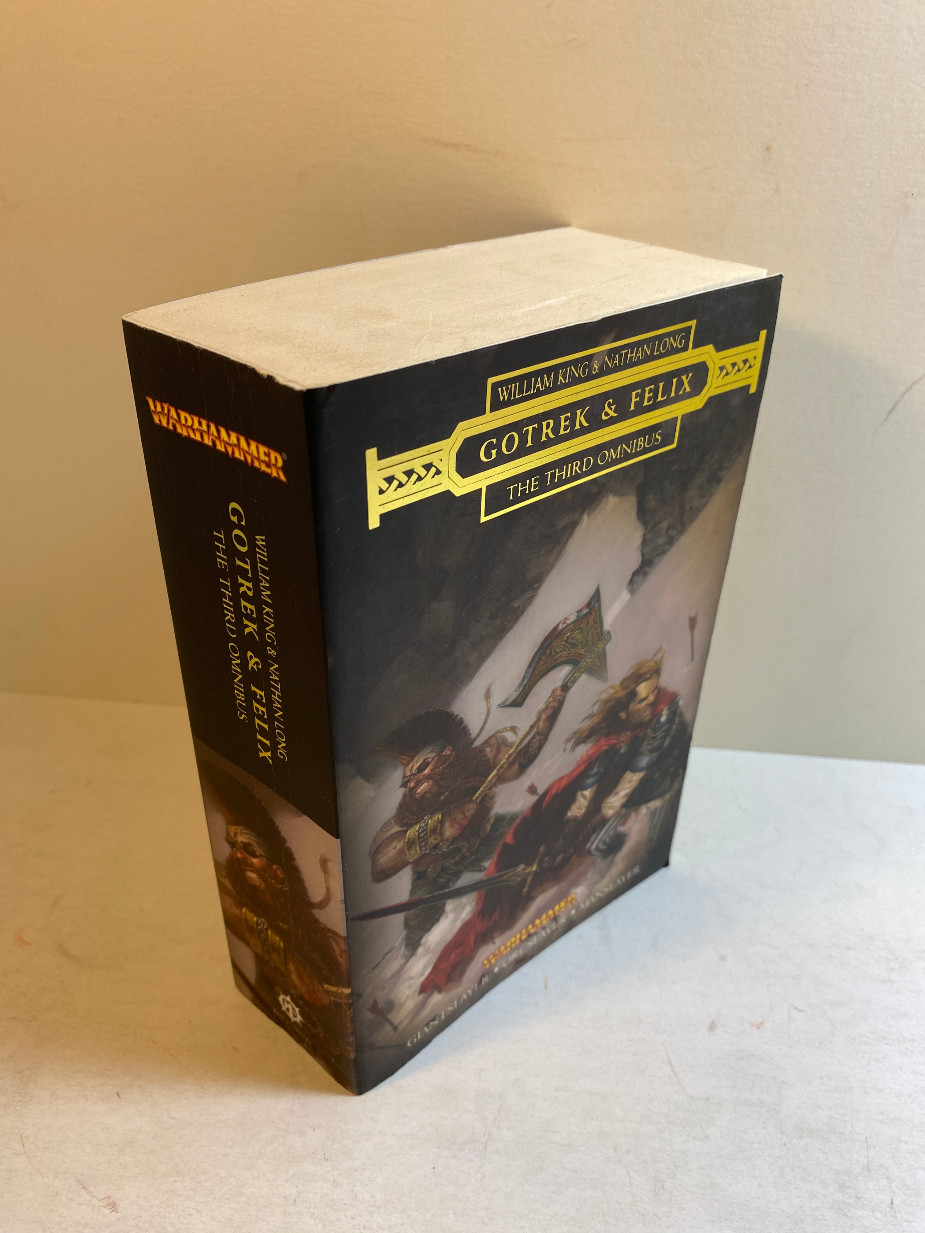 Gotrek and Felix Third Omnibus Warhammer Black Library Re-issue 2013
