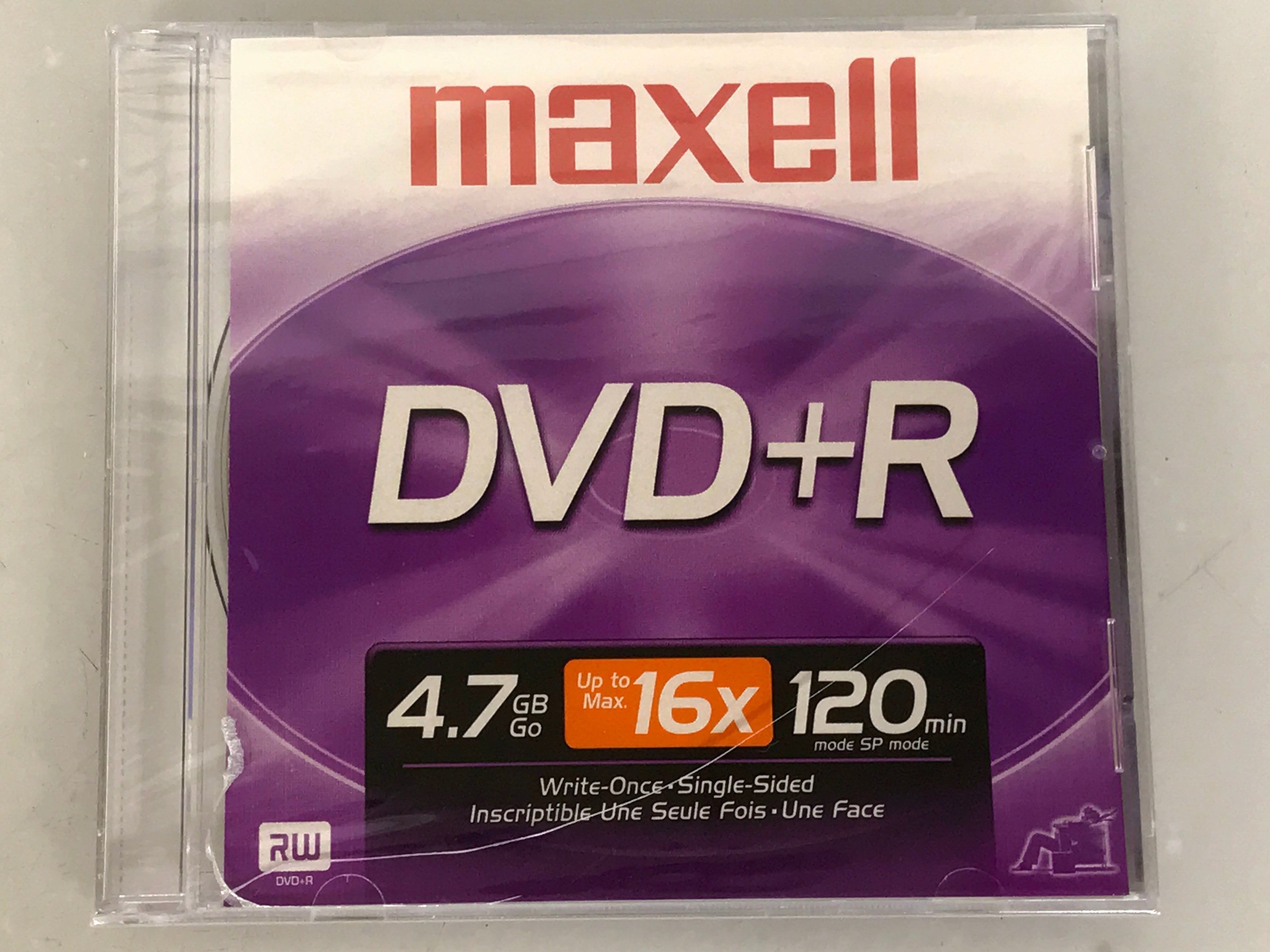 Maxell 4.7GB 120min DVD+R