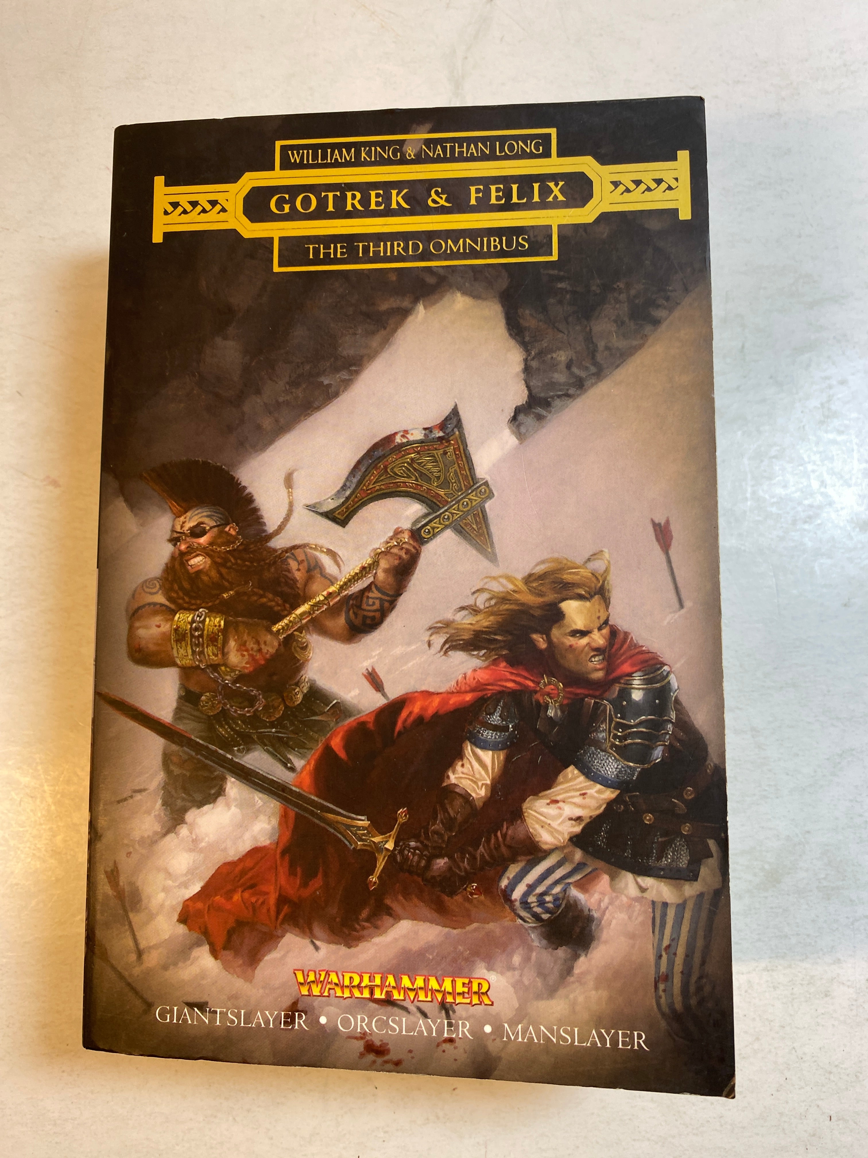 Gotrek and Felix Third Omnibus Warhammer Black Library Re-issue 2013