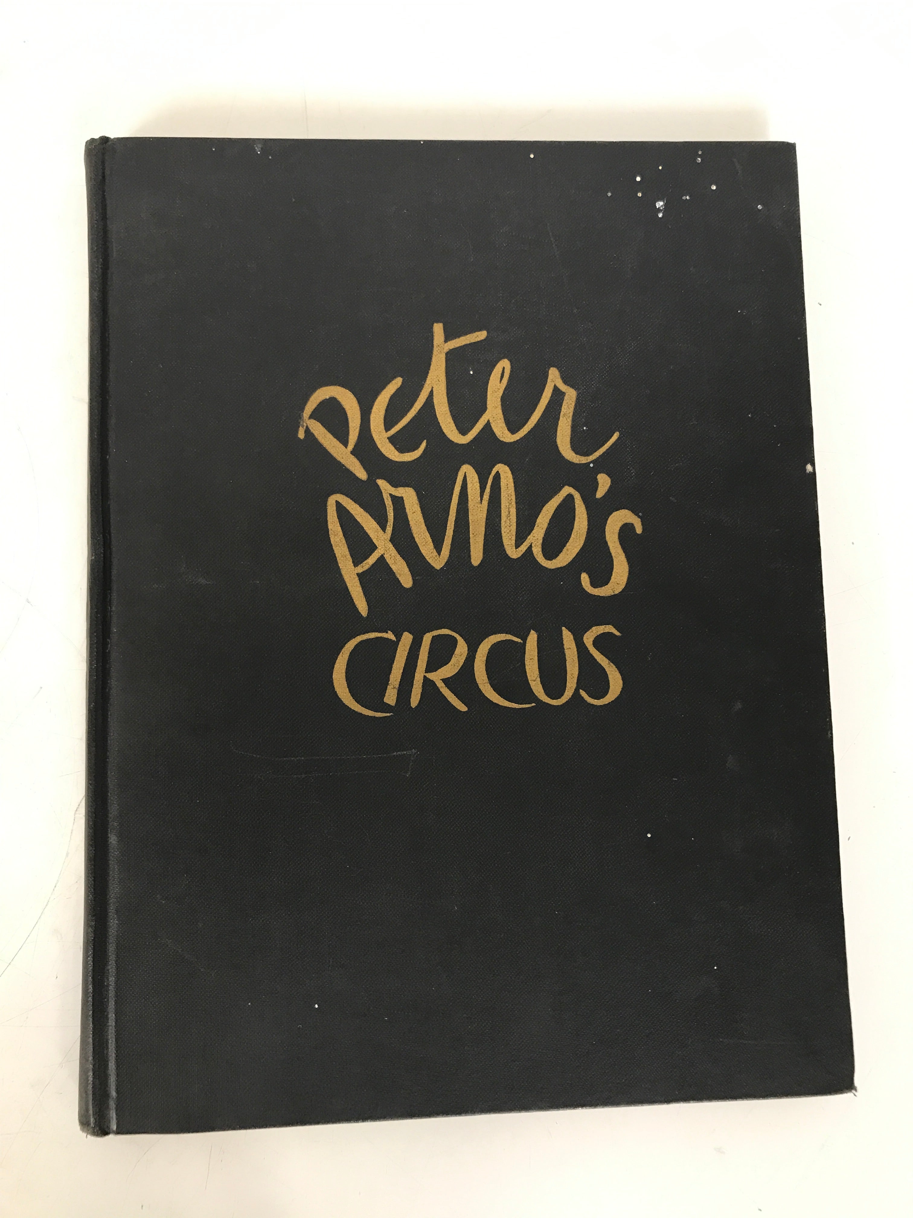 Lot of 2 Peter Arno: Circus 1931/Man in the Shower 1944 Vintage Cartoons HC