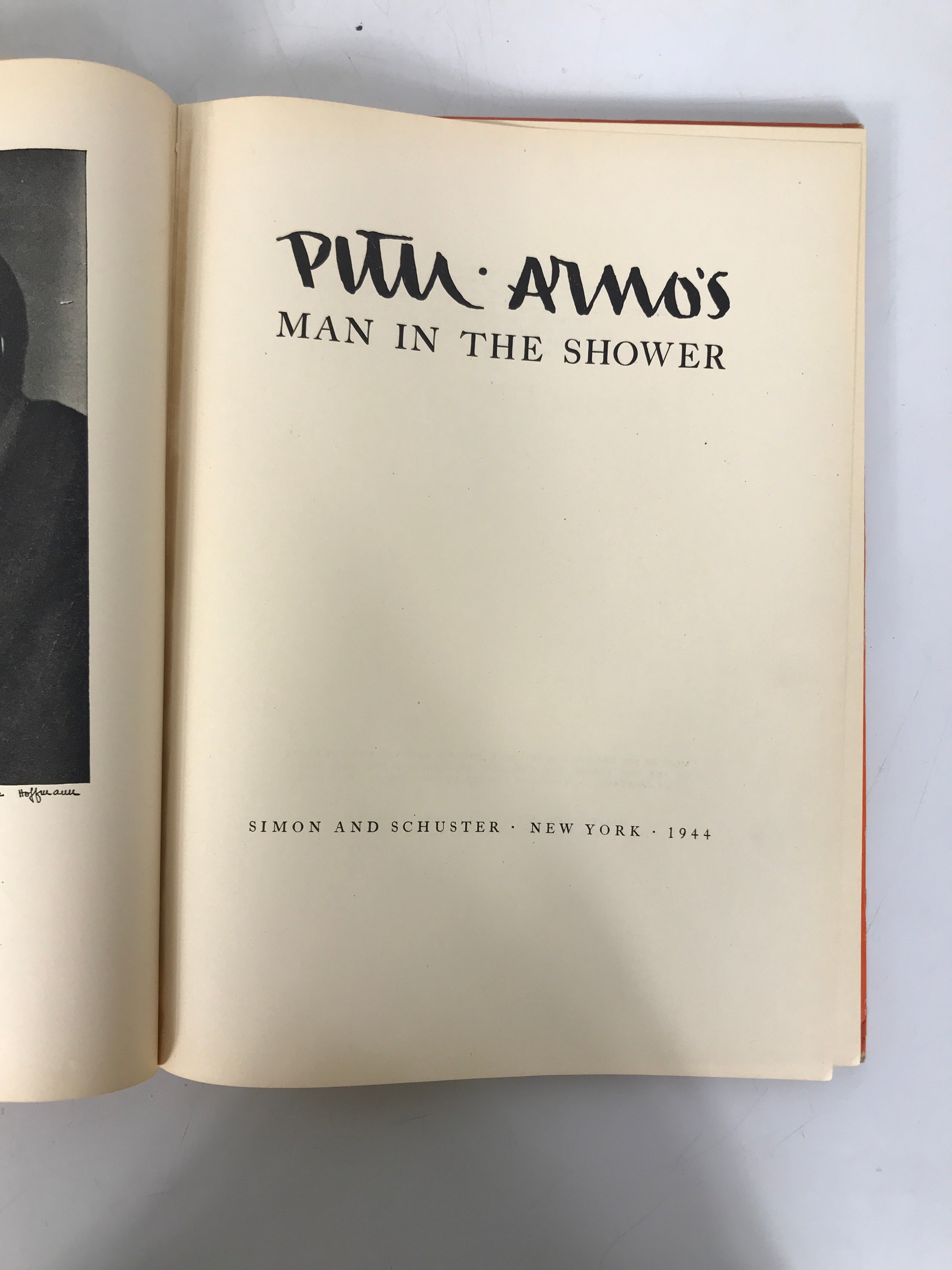 Lot of 2 Peter Arno: Circus 1931/Man in the Shower 1944 Vintage Cartoons HC