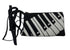 Bamboo Trading Company Club Piano Crossbody Bag