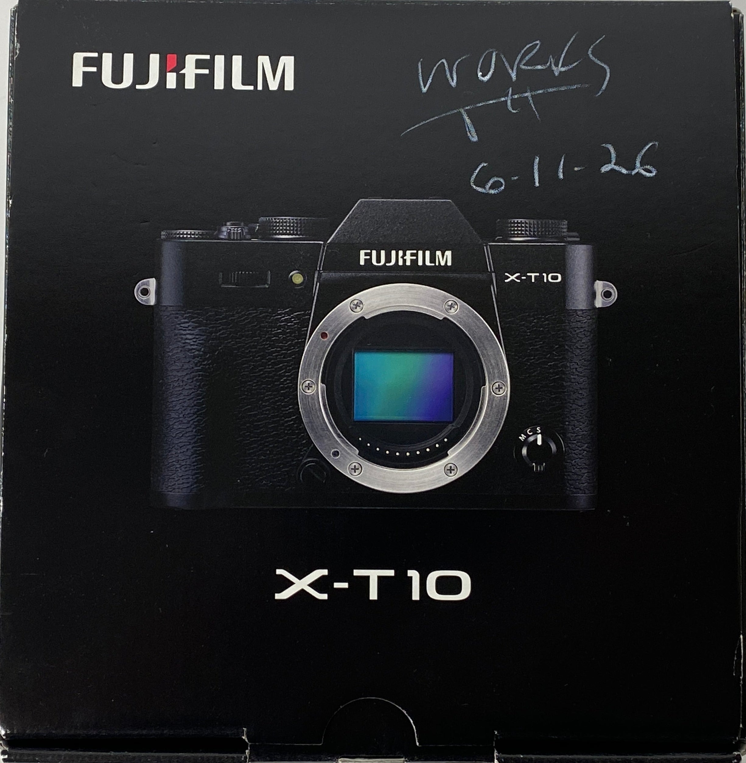 Fujifilm X-T10 Body Black Mirrorless Camera – MSU Surplus Store