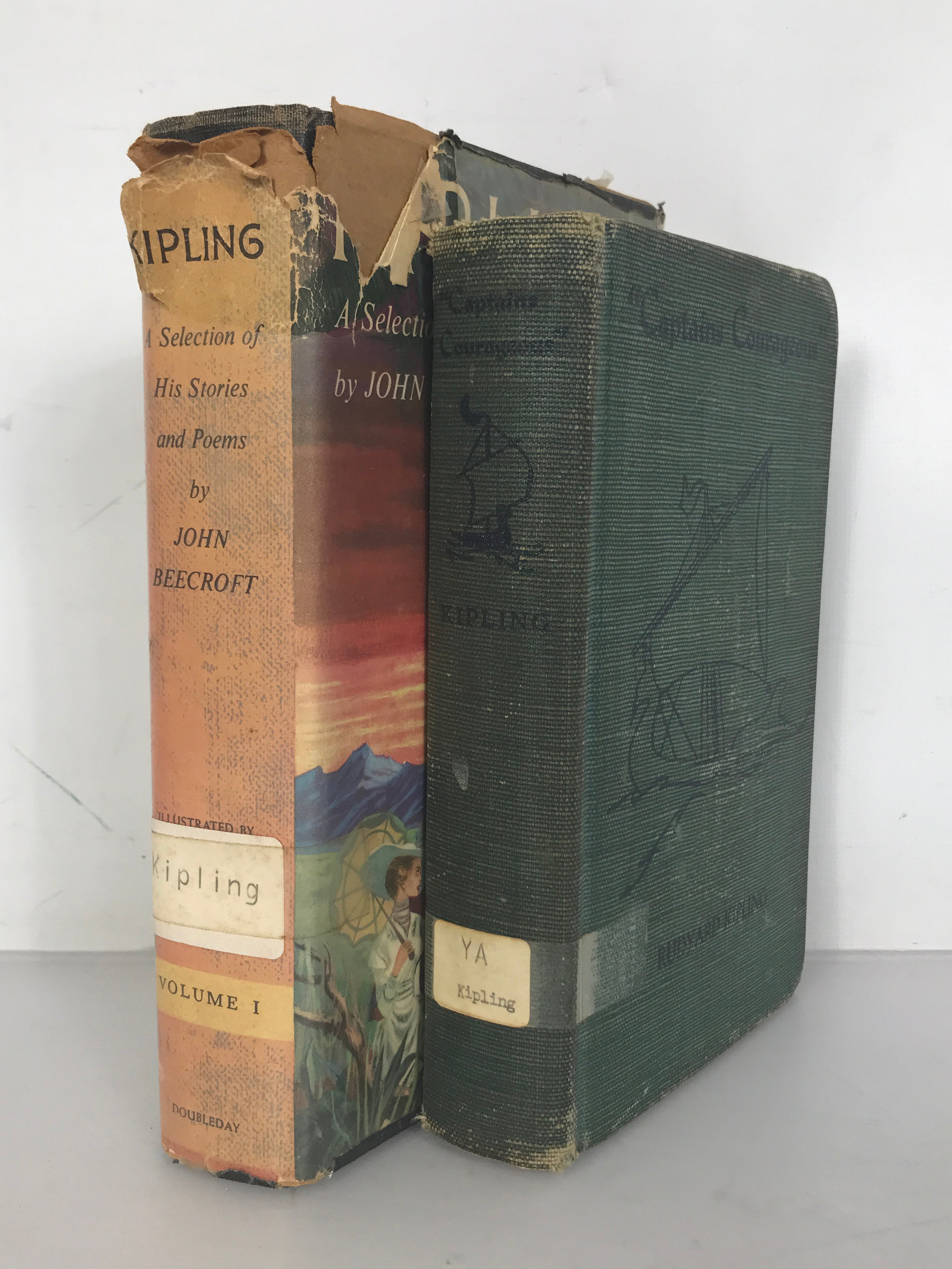 Lot of 2 Kipling Classics 1935-1956 HC