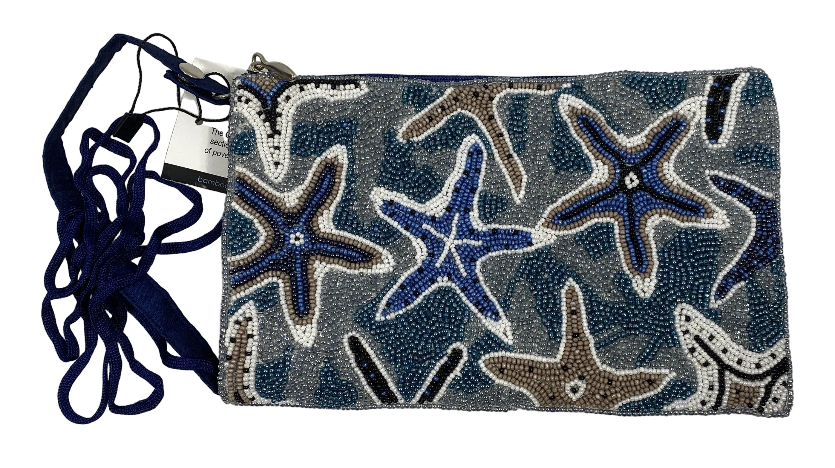 Bamboo Trading Company Club Starfish Party Crossbody Bag