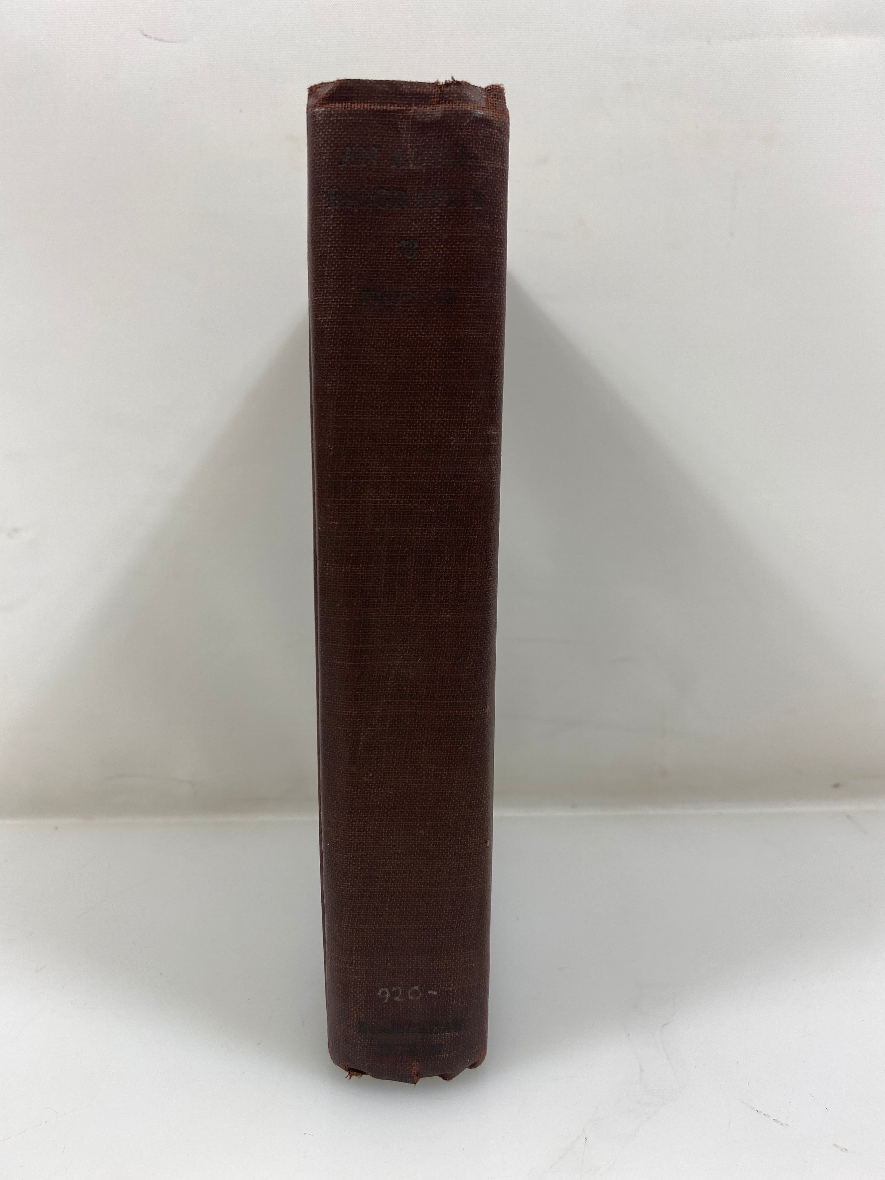 An Autobiography Edward Livingston Trudeau 1928 HC
