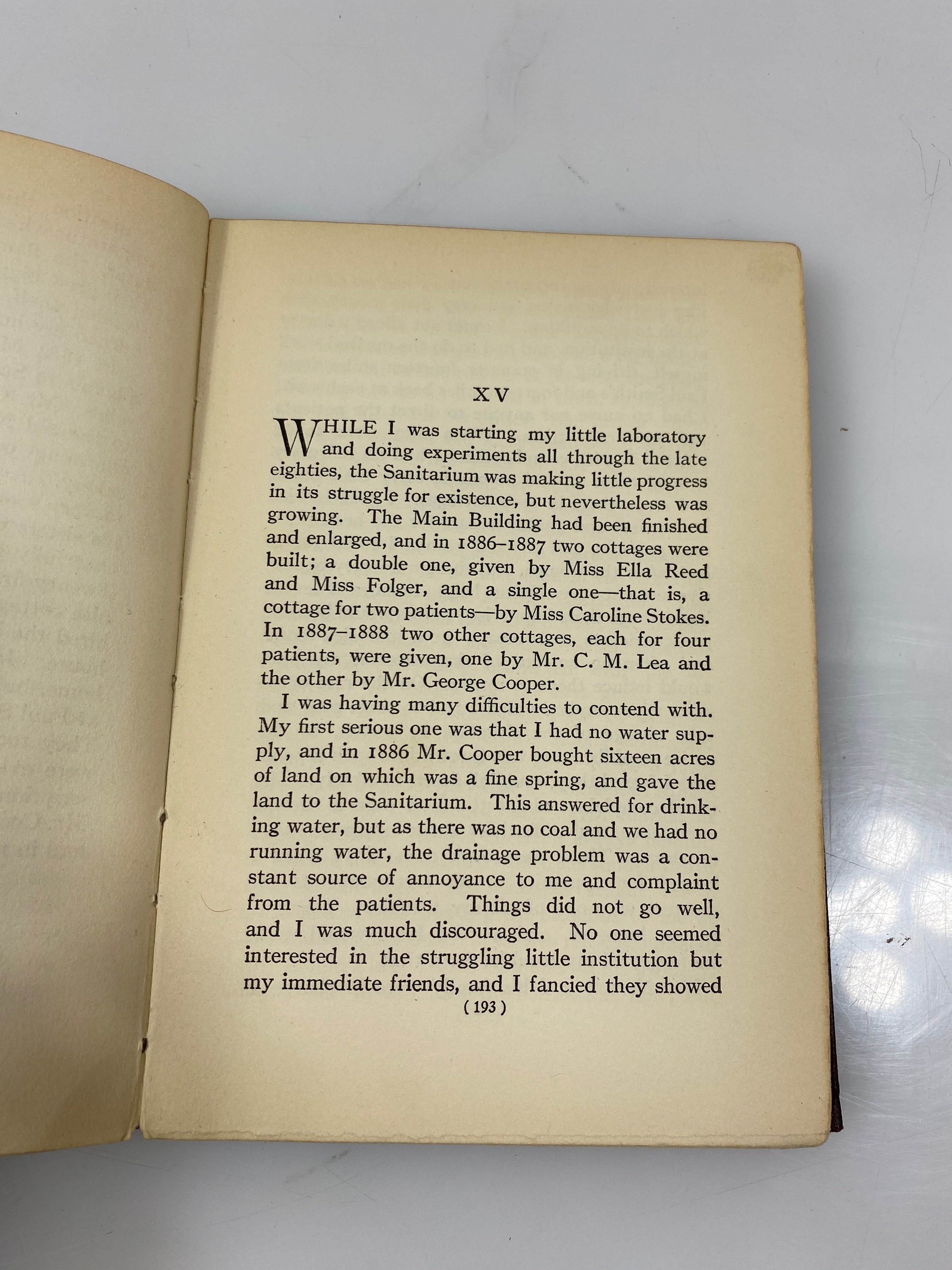 An Autobiography Edward Livingston Trudeau 1928 HC
