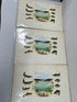 Lot of 3 Michigan Hydrographic Lake Maps-Southern, Central & UP 1965 SC